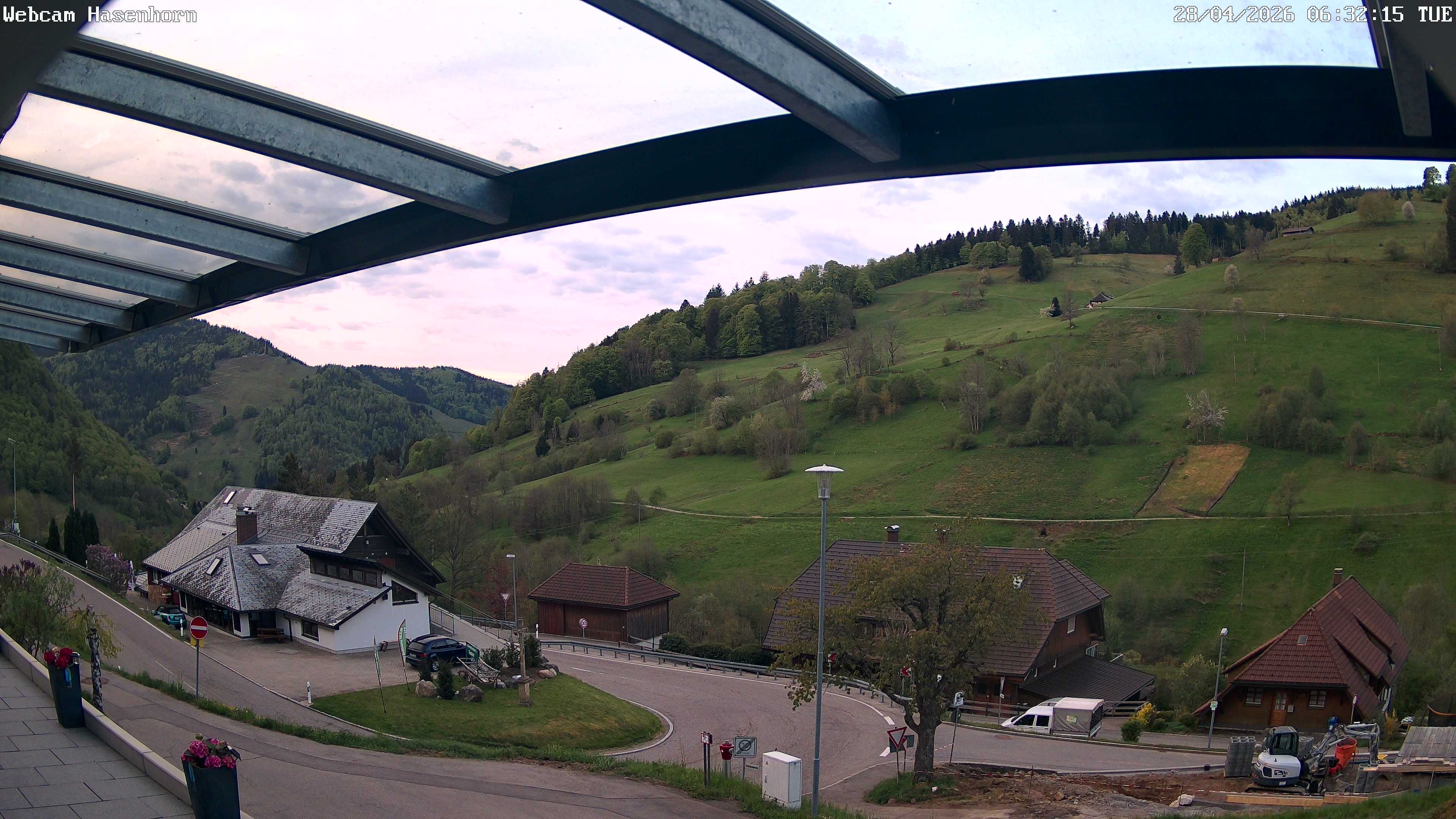 Archived image Webcam Hasenhorn mountain (Black Forest)