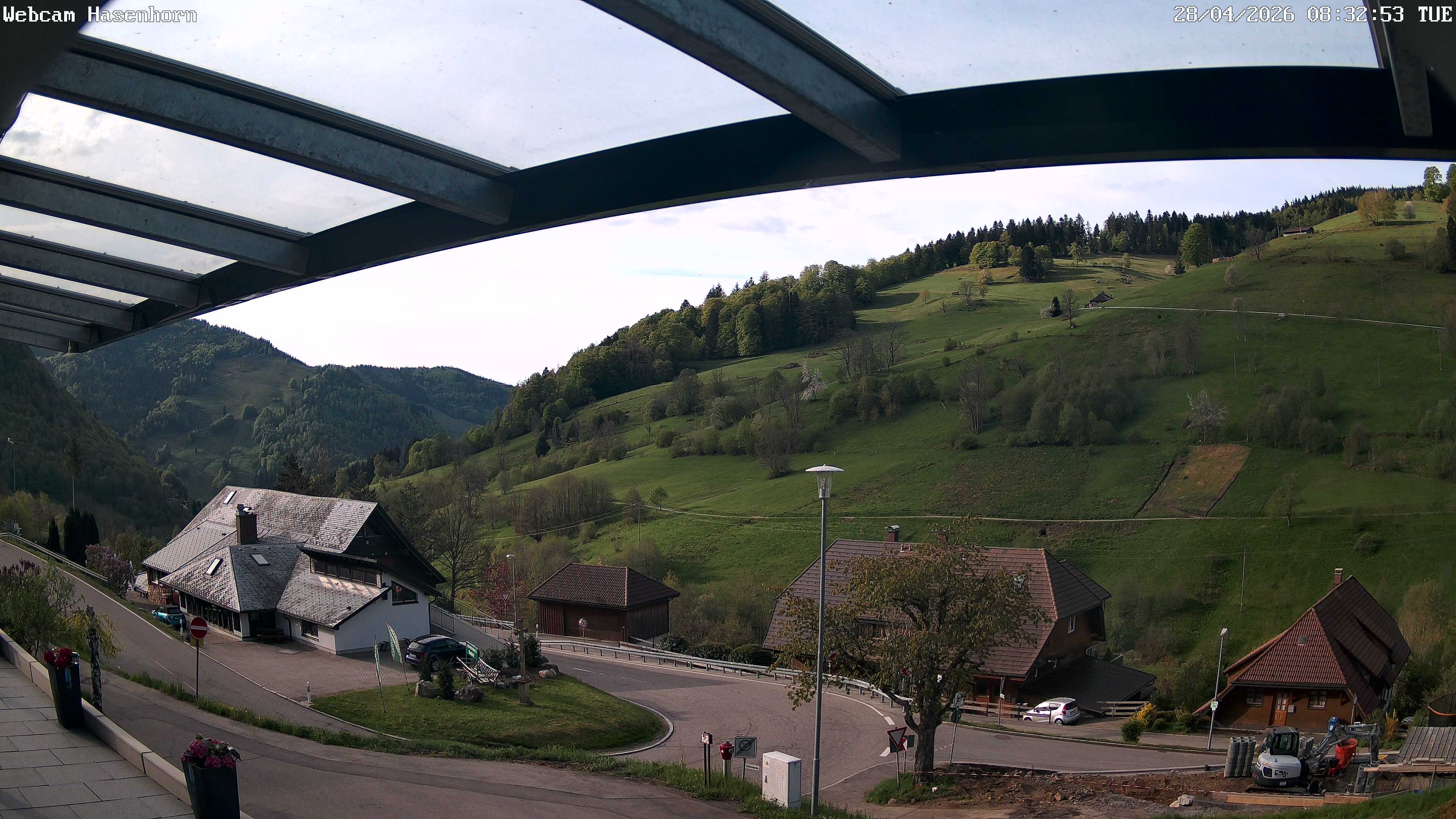 Archived image Webcam Hasenhorn mountain (Black Forest)