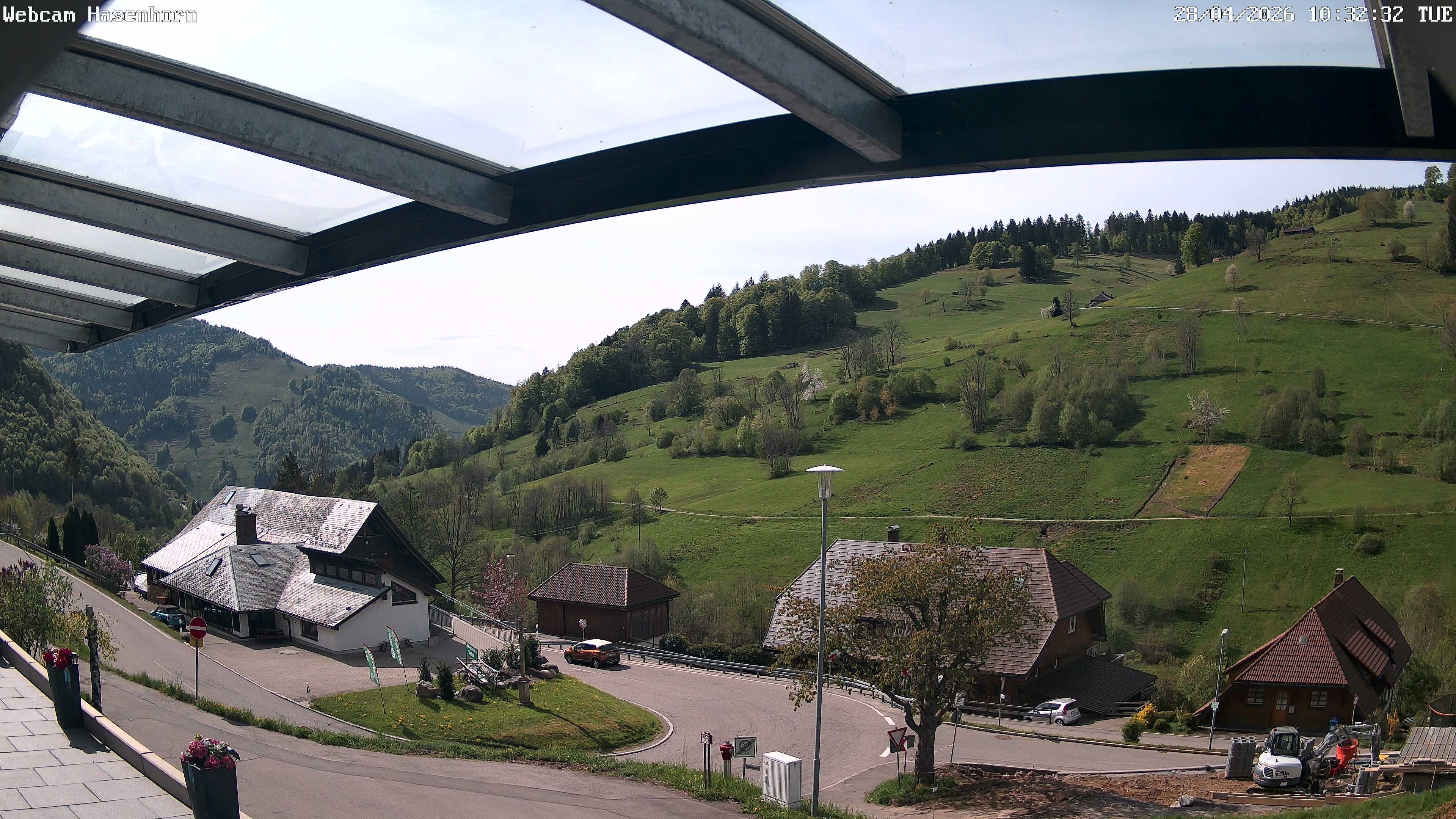 Archived image Webcam Hasenhorn mountain (Black Forest)