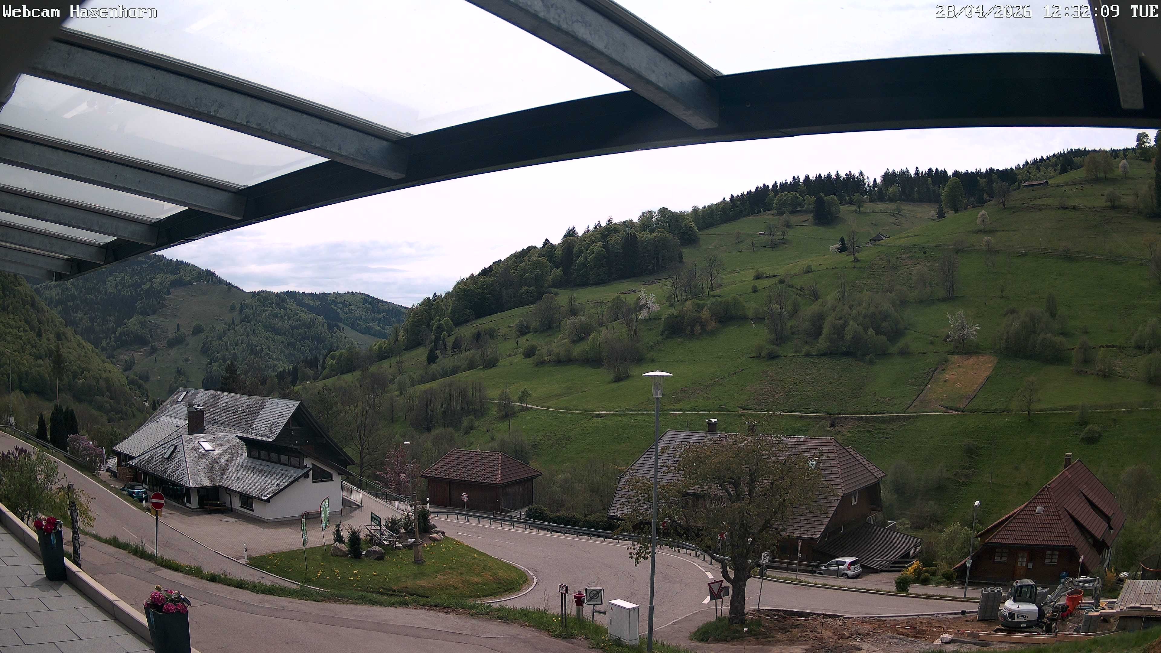 Archived image Webcam Hasenhorn mountain (Black Forest)