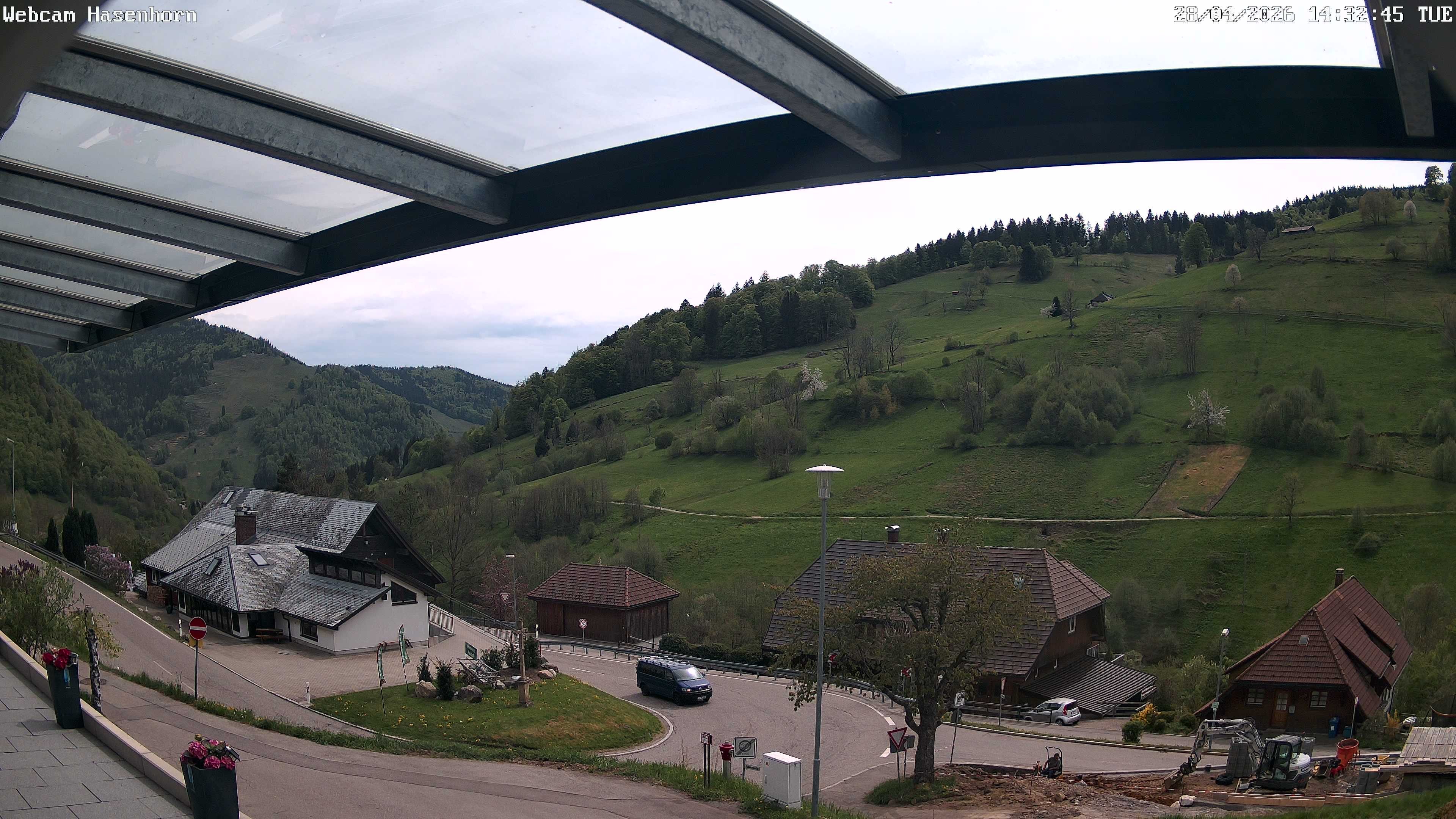 Archived image Webcam Hasenhorn mountain (Black Forest)