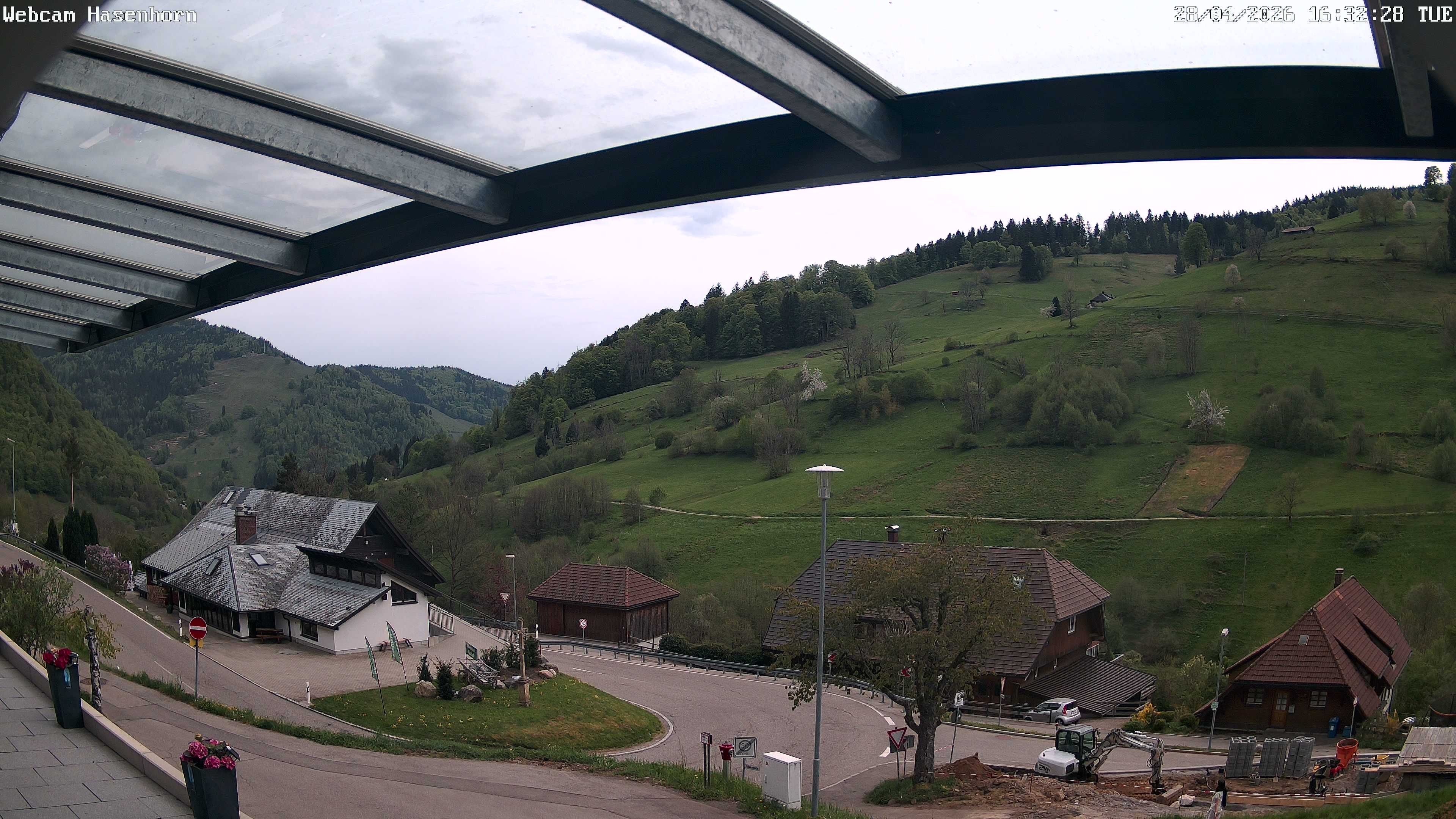 Archived image Webcam Hasenhorn mountain (Black Forest)