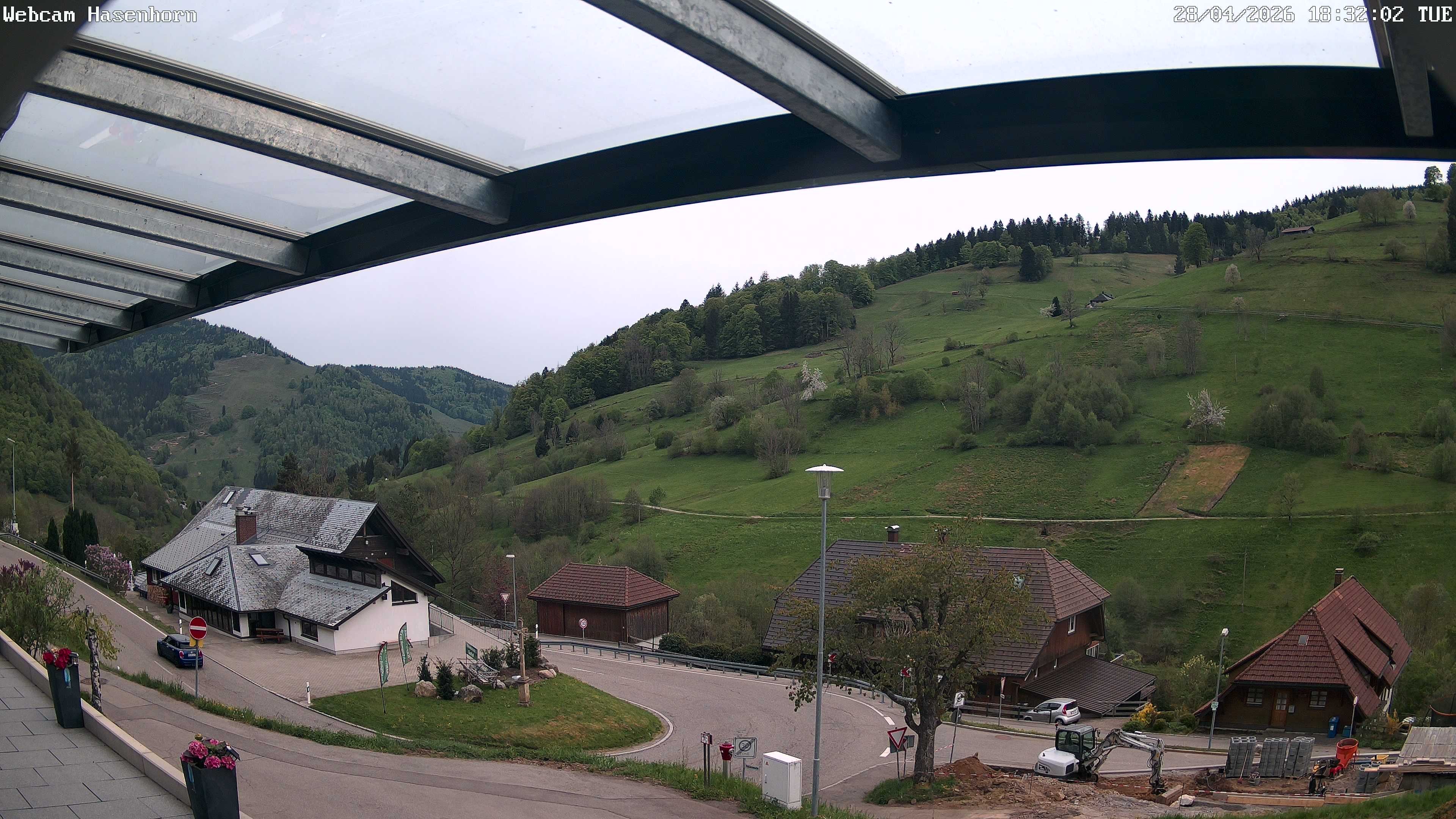 Archived image Webcam Hasenhorn mountain (Black Forest)