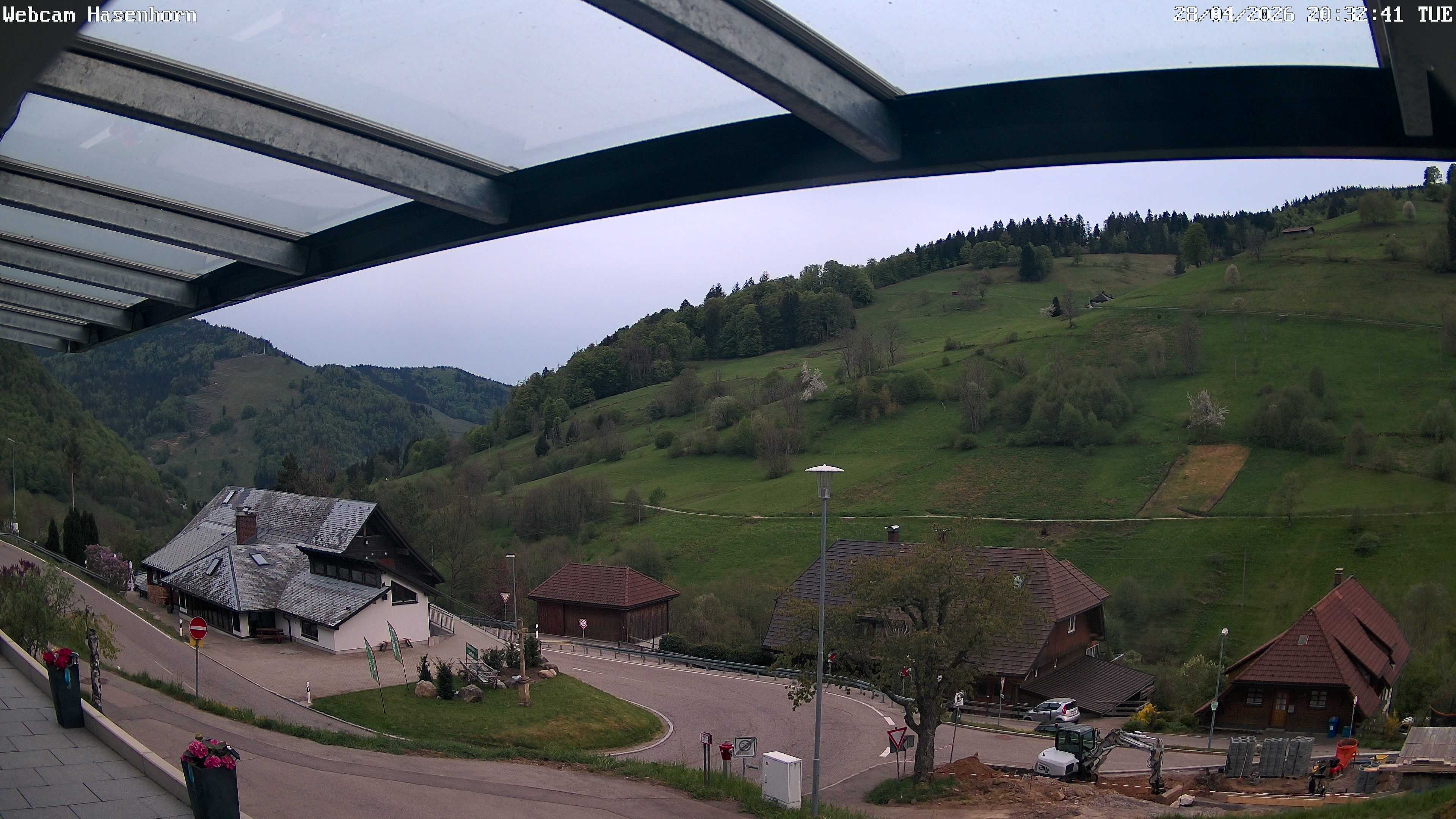 Archived image Webcam Hasenhorn mountain (Black Forest)