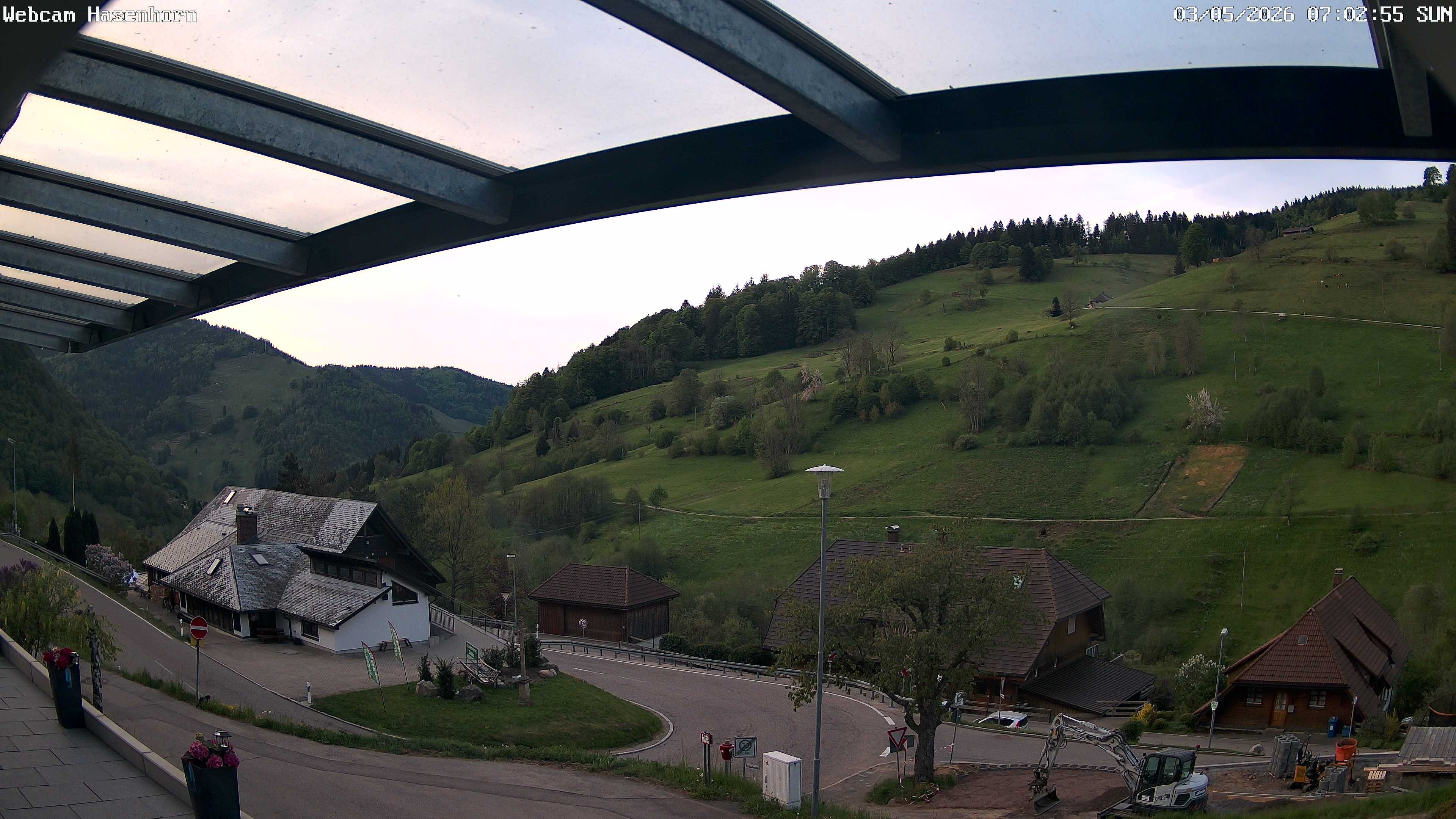 Archived image Webcam Hasenhorn mountain (Black Forest)