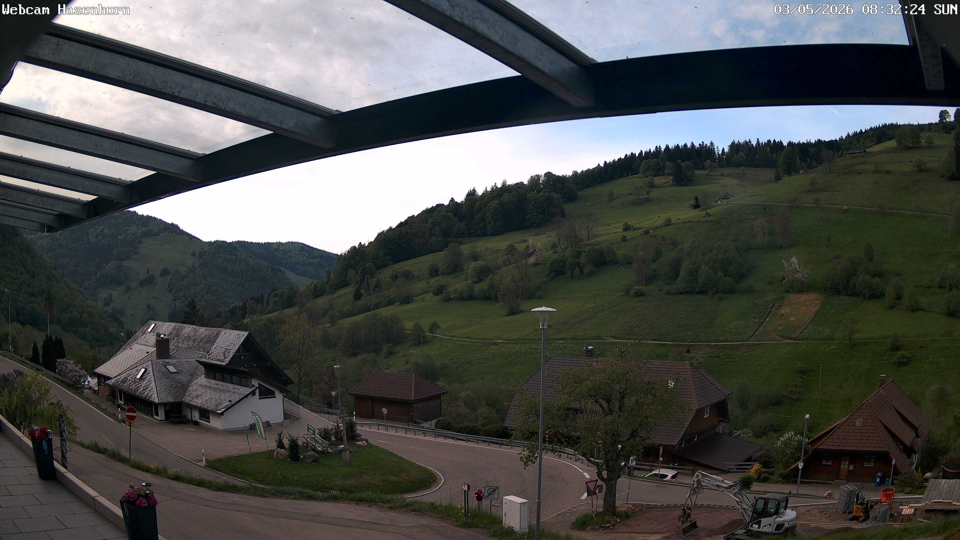 Archived image Webcam Hasenhorn mountain (Black Forest)