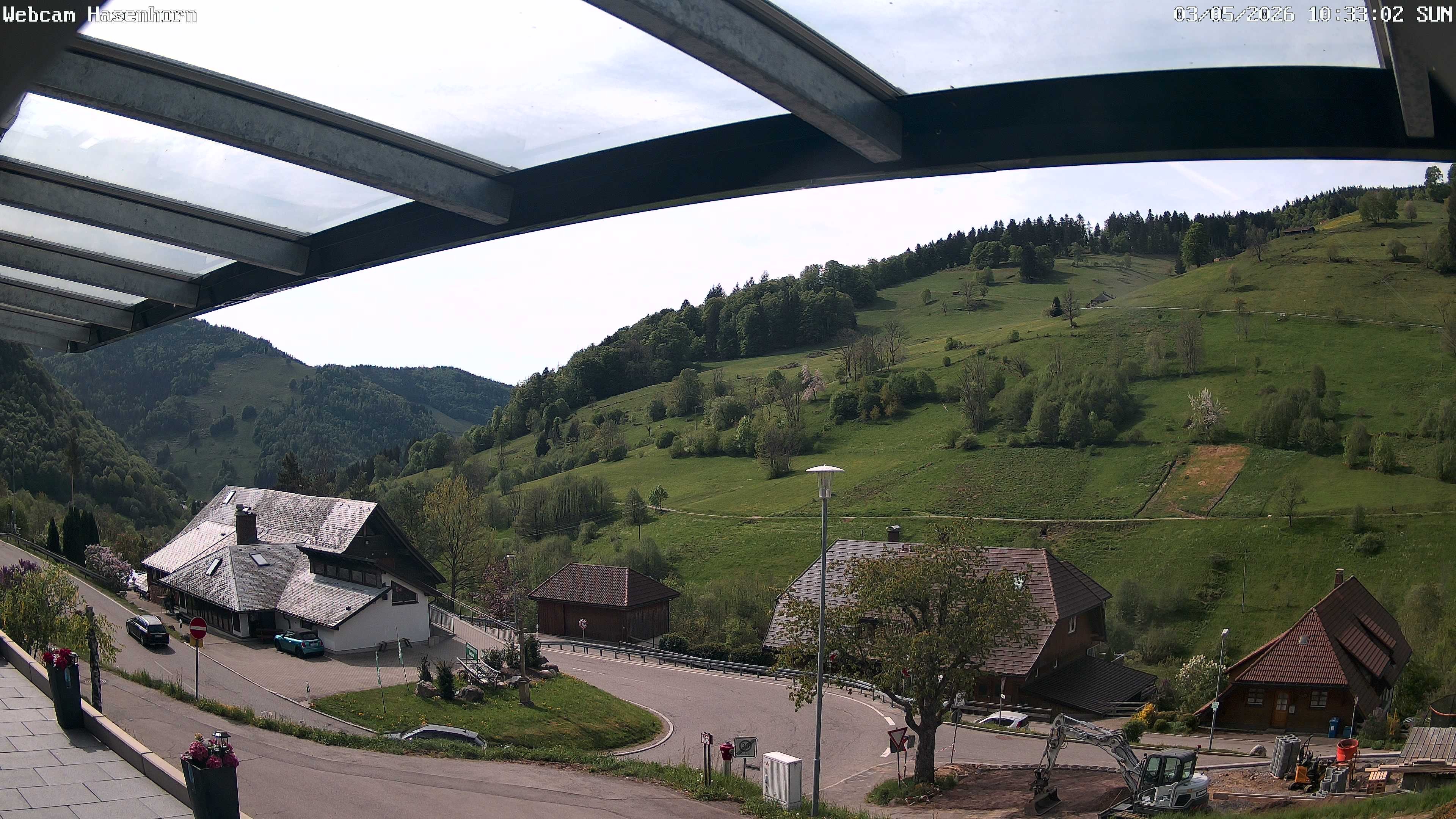 Archived image Webcam Hasenhorn mountain (Black Forest)