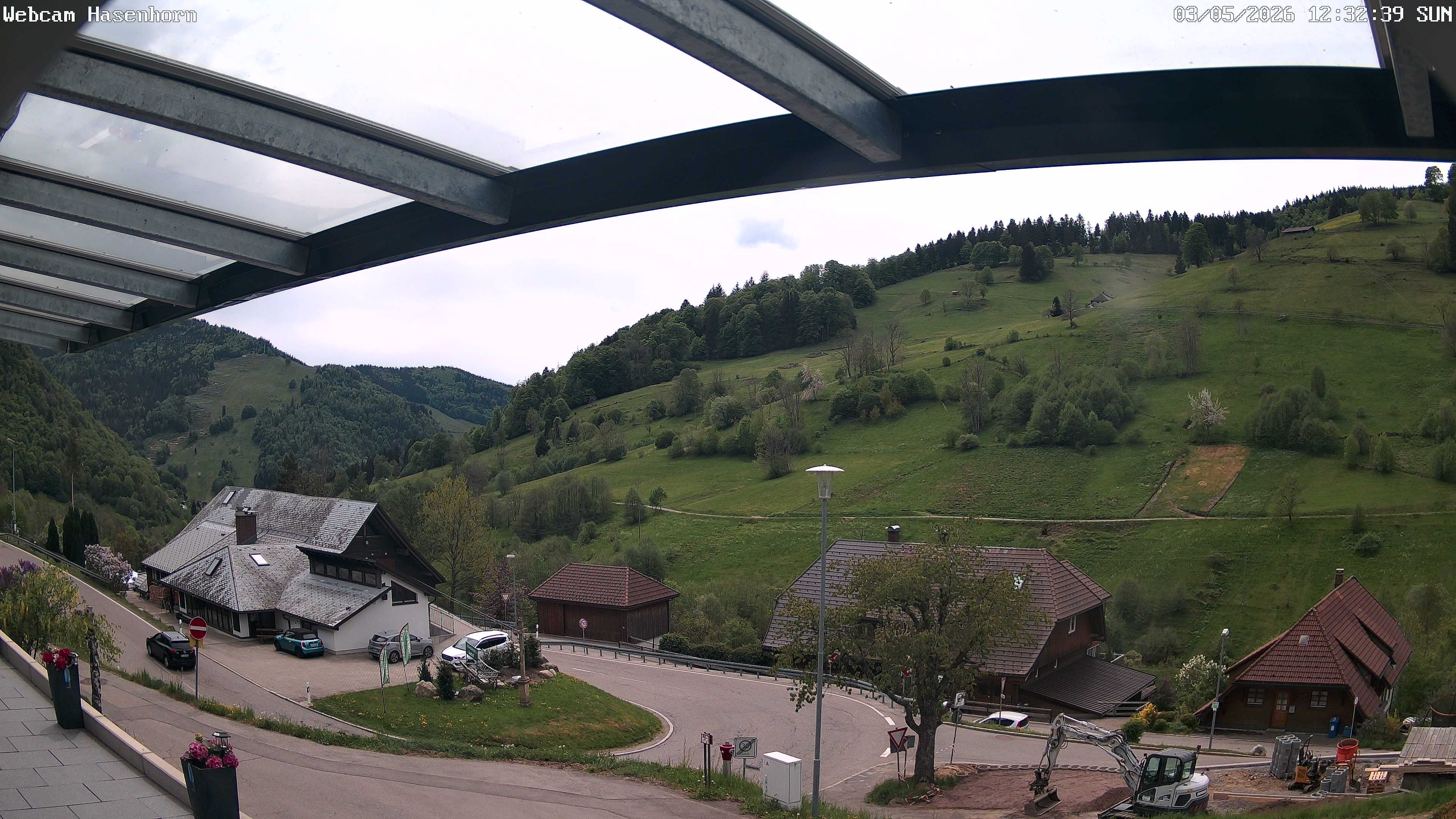 Archived image Webcam Hasenhorn mountain (Black Forest)