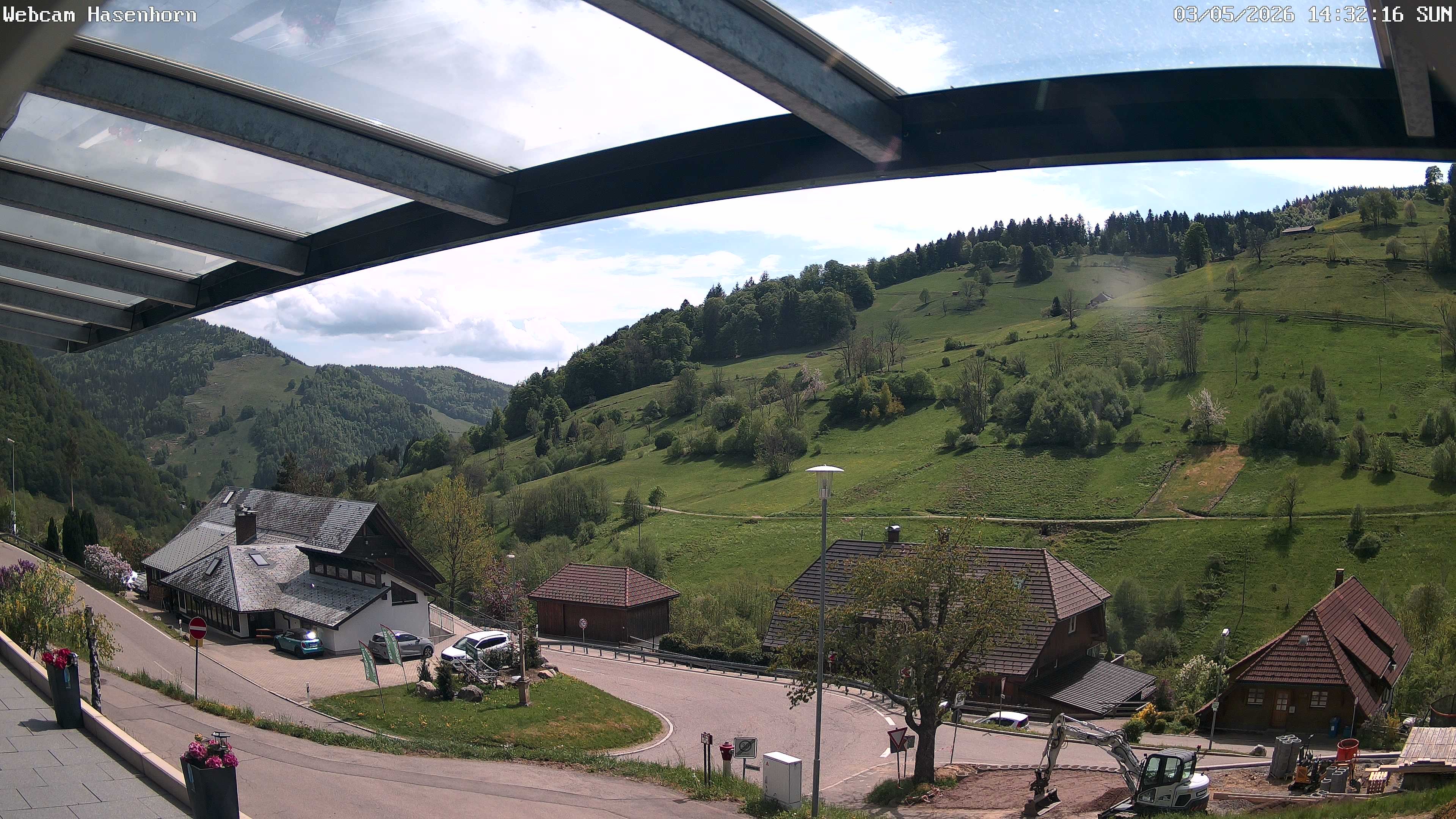 Archived image Webcam Hasenhorn mountain (Black Forest)
