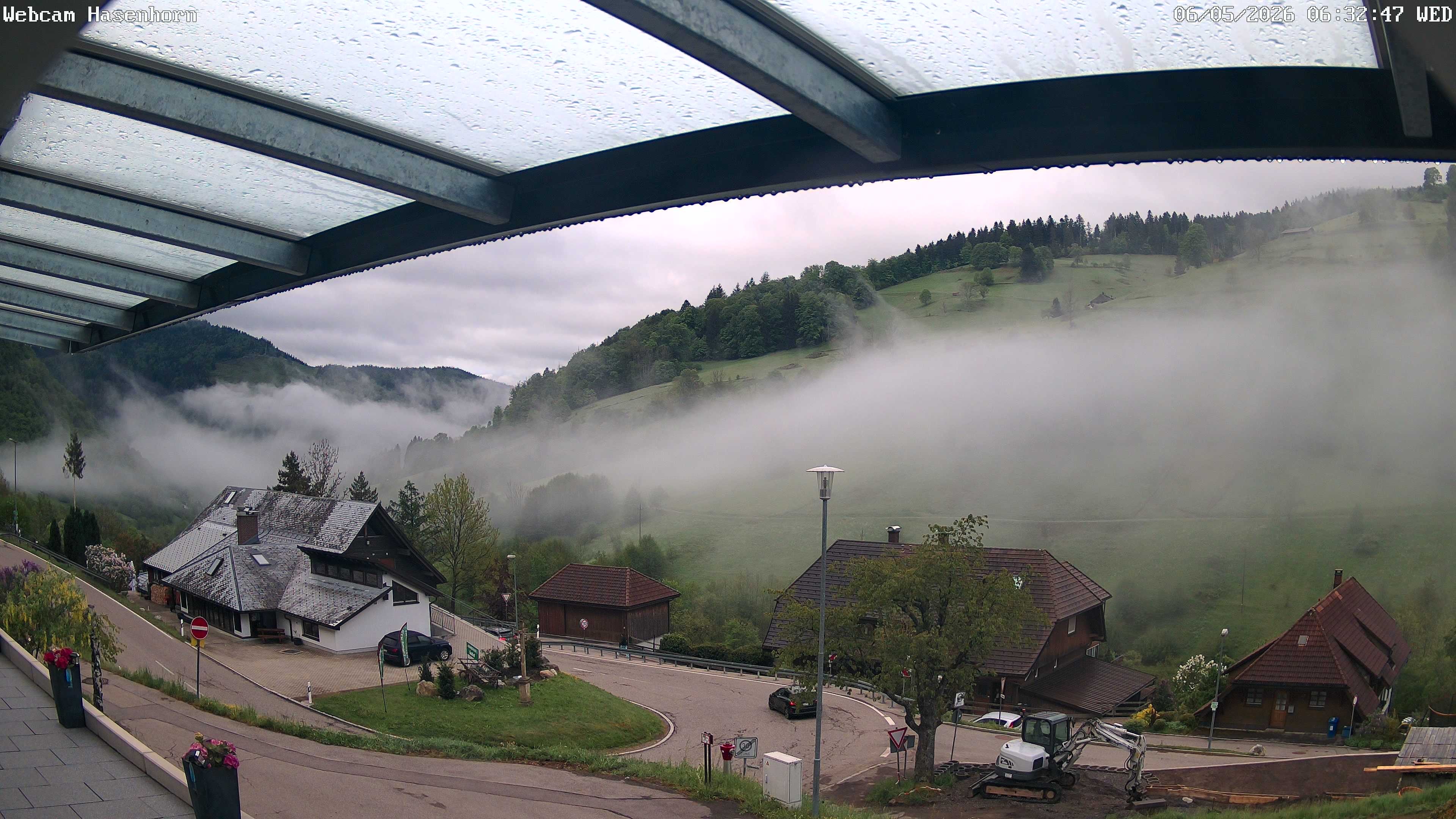 Archived image Webcam Hasenhorn mountain (Black Forest)