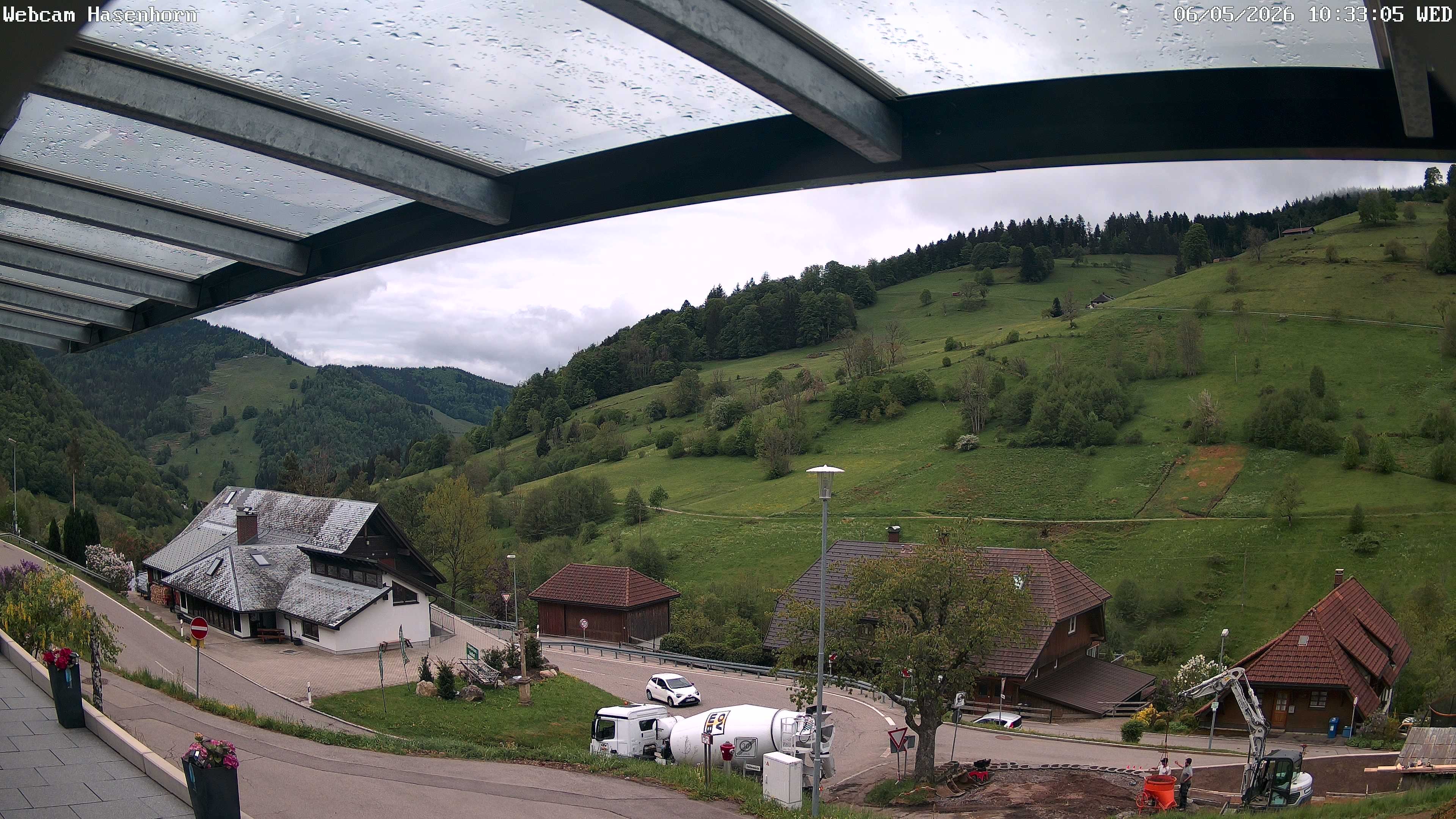 Archived image Webcam Hasenhorn mountain (Black Forest)