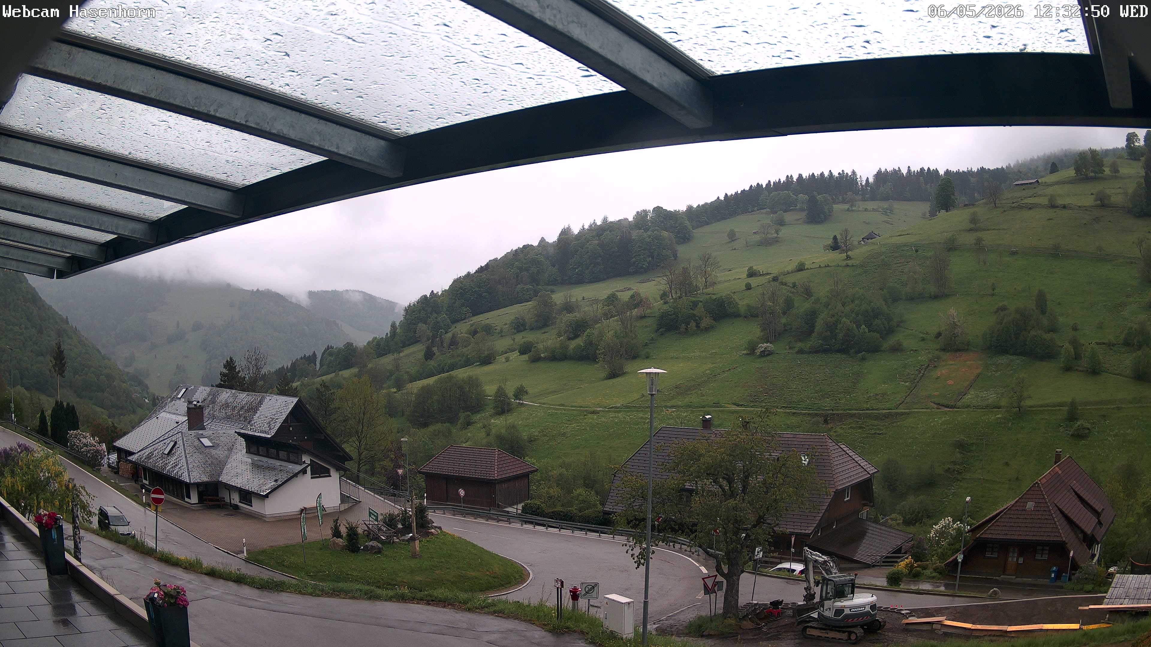 Archived image Webcam Hasenhorn mountain (Black Forest)