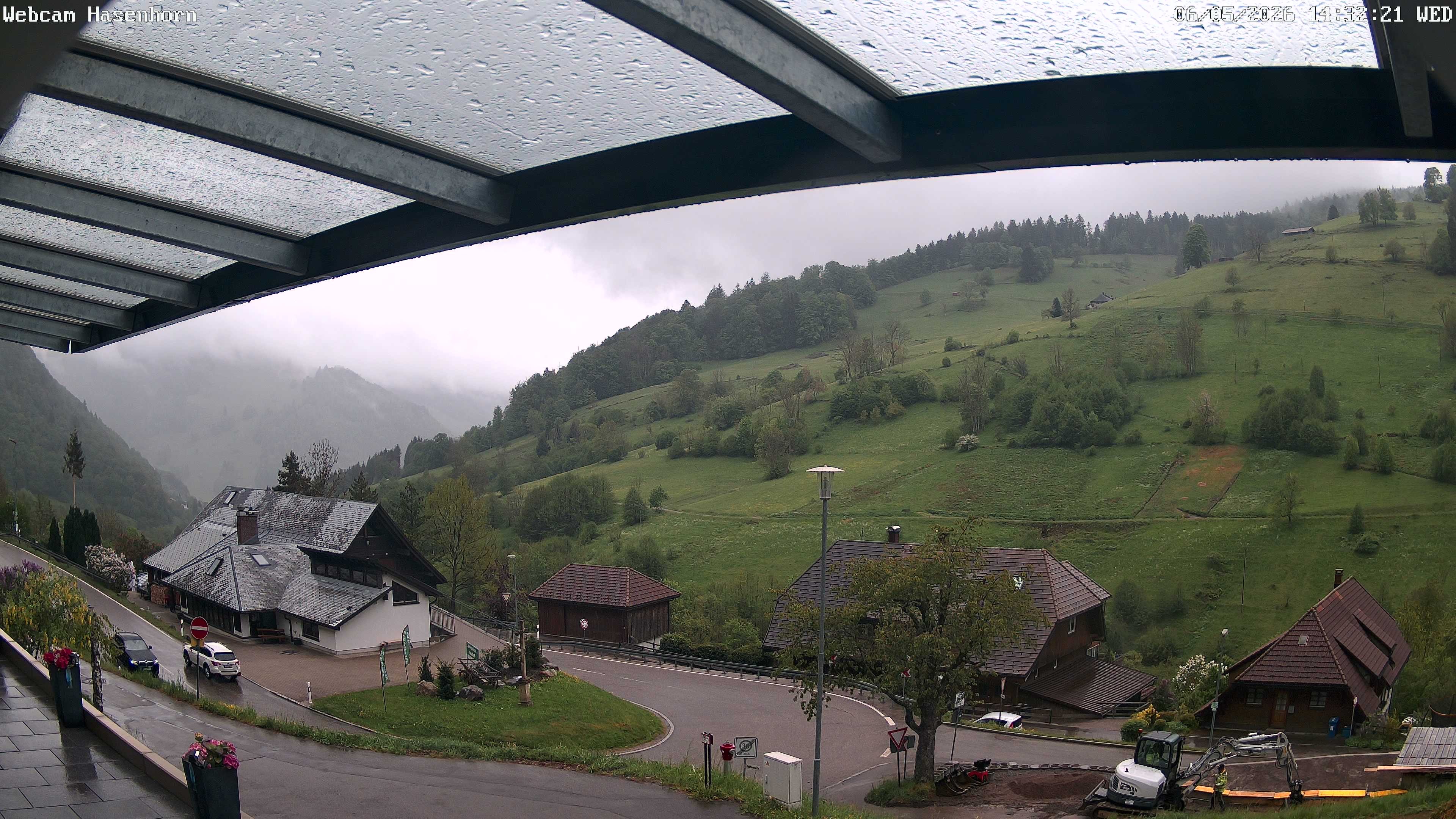 Archived image Webcam Hasenhorn mountain (Black Forest)