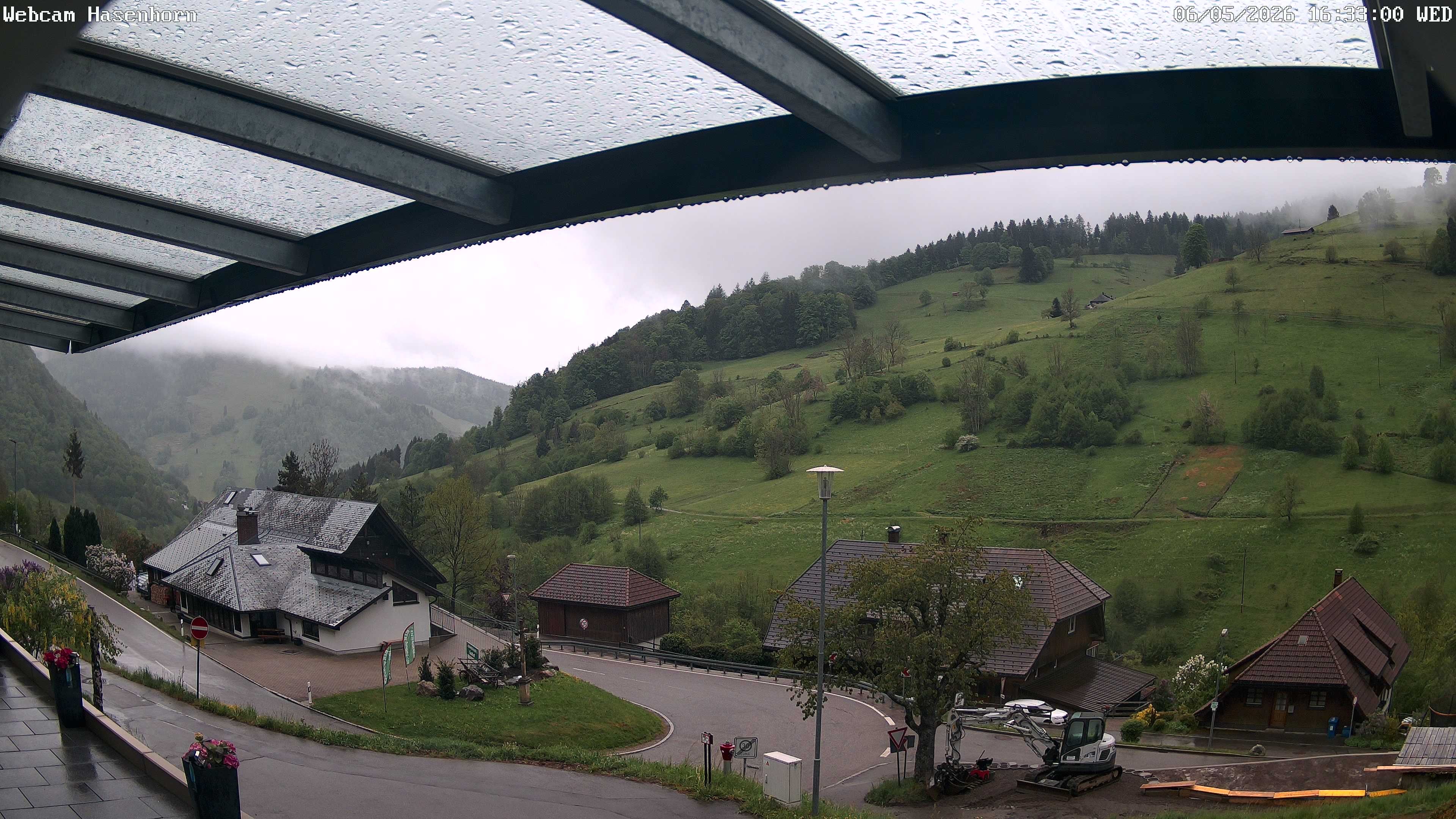 Archived image Webcam Hasenhorn mountain (Black Forest)