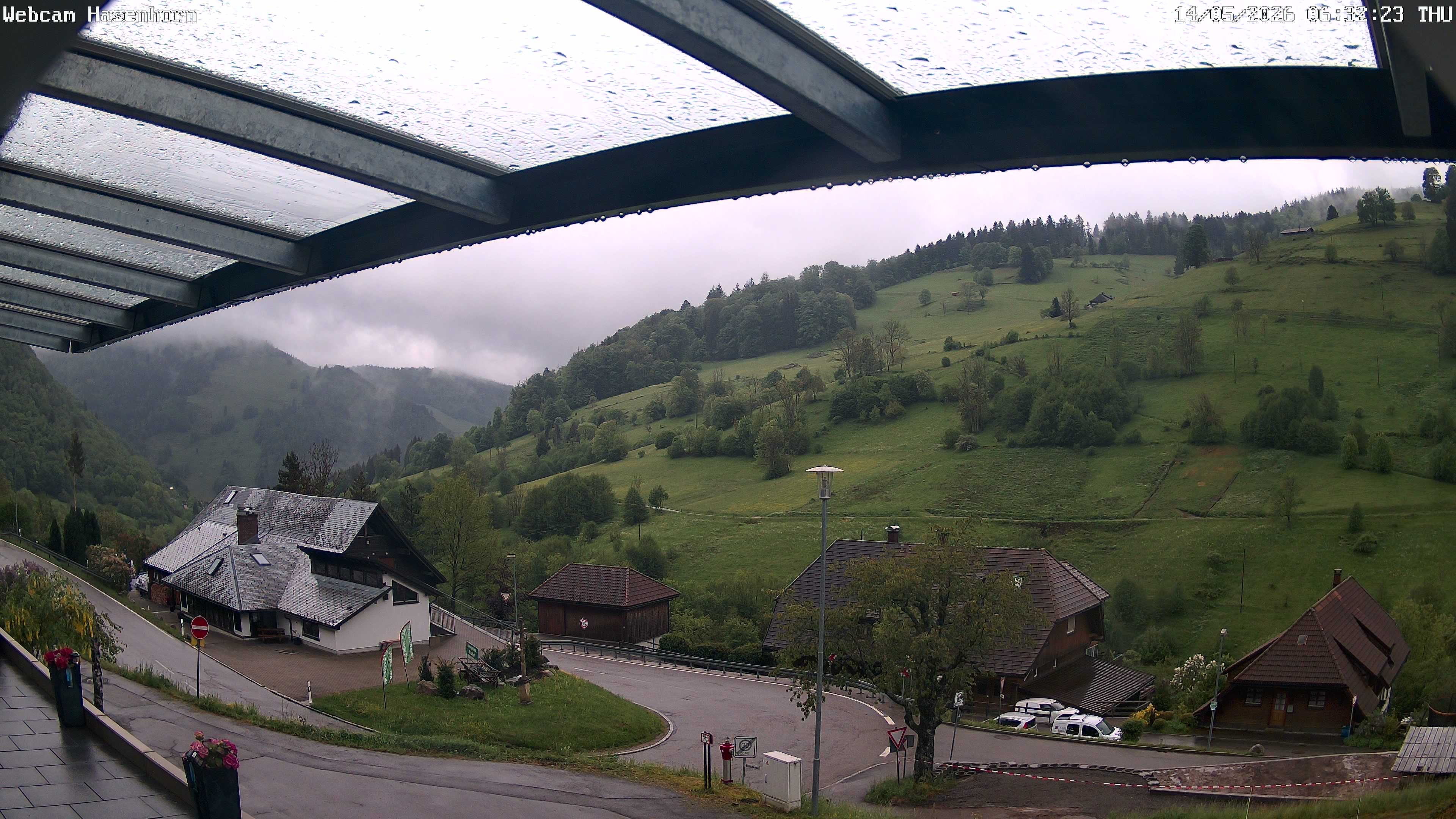 Archived image Webcam Hasenhorn mountain (Black Forest)