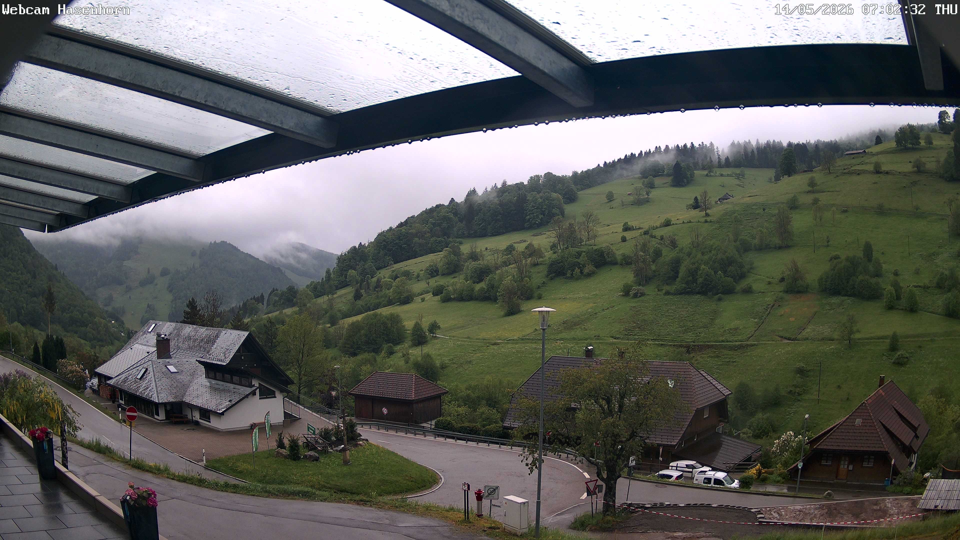 Archived image Webcam Hasenhorn mountain (Black Forest)