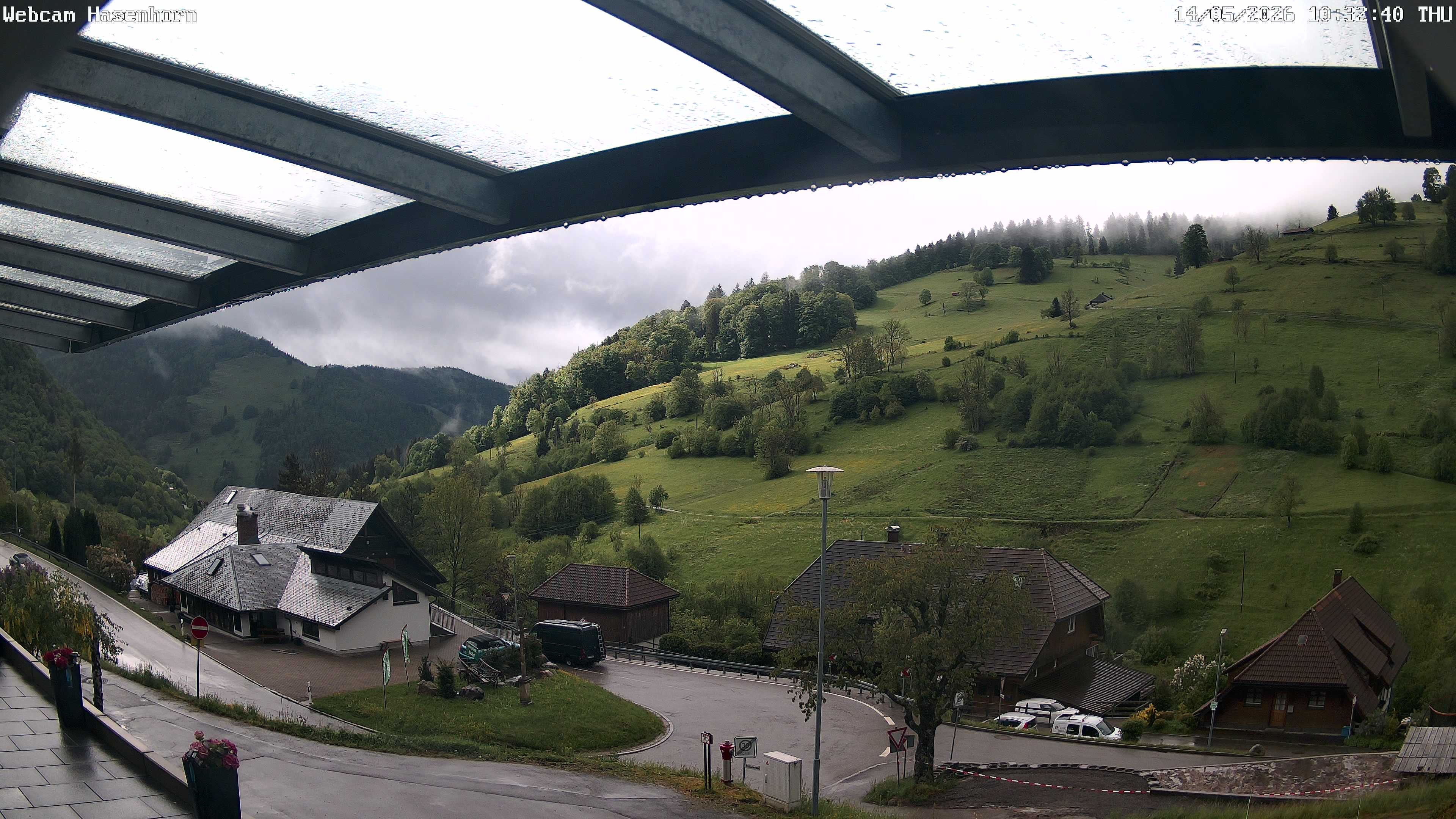 Archived image Webcam Hasenhorn mountain (Black Forest)