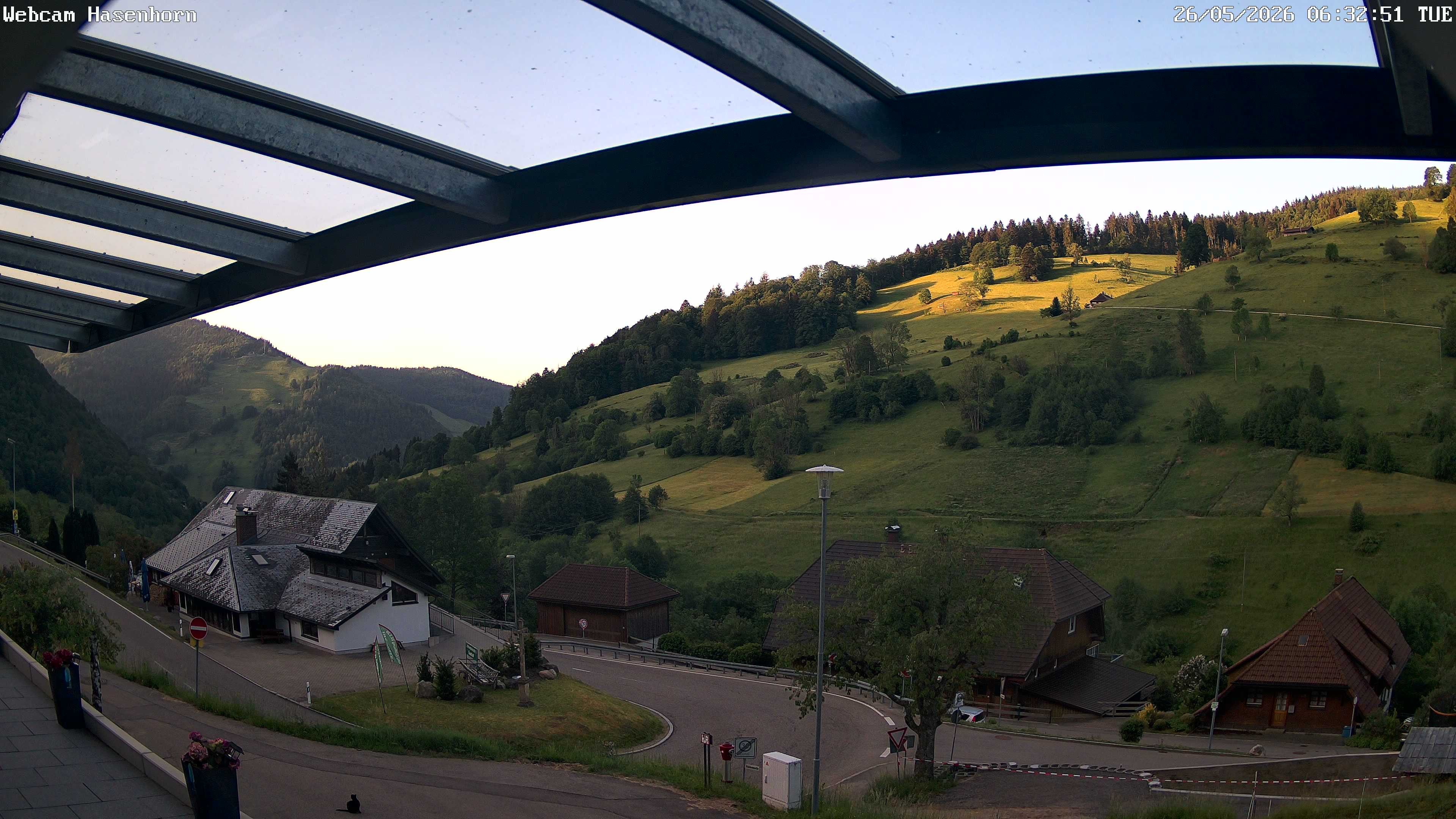 Archived image Webcam Hasenhorn mountain (Black Forest)