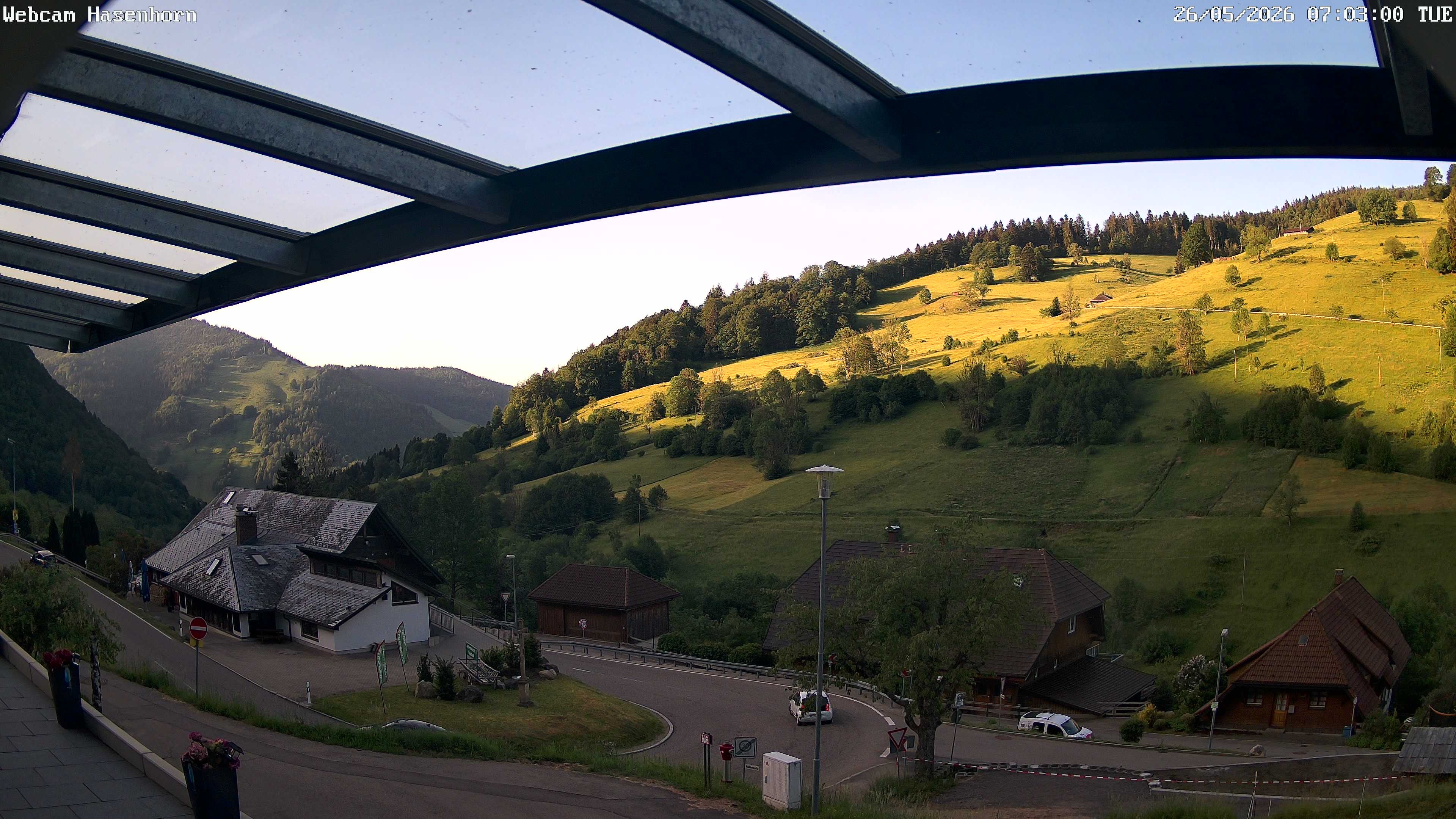 Archived image Webcam Hasenhorn mountain (Black Forest)