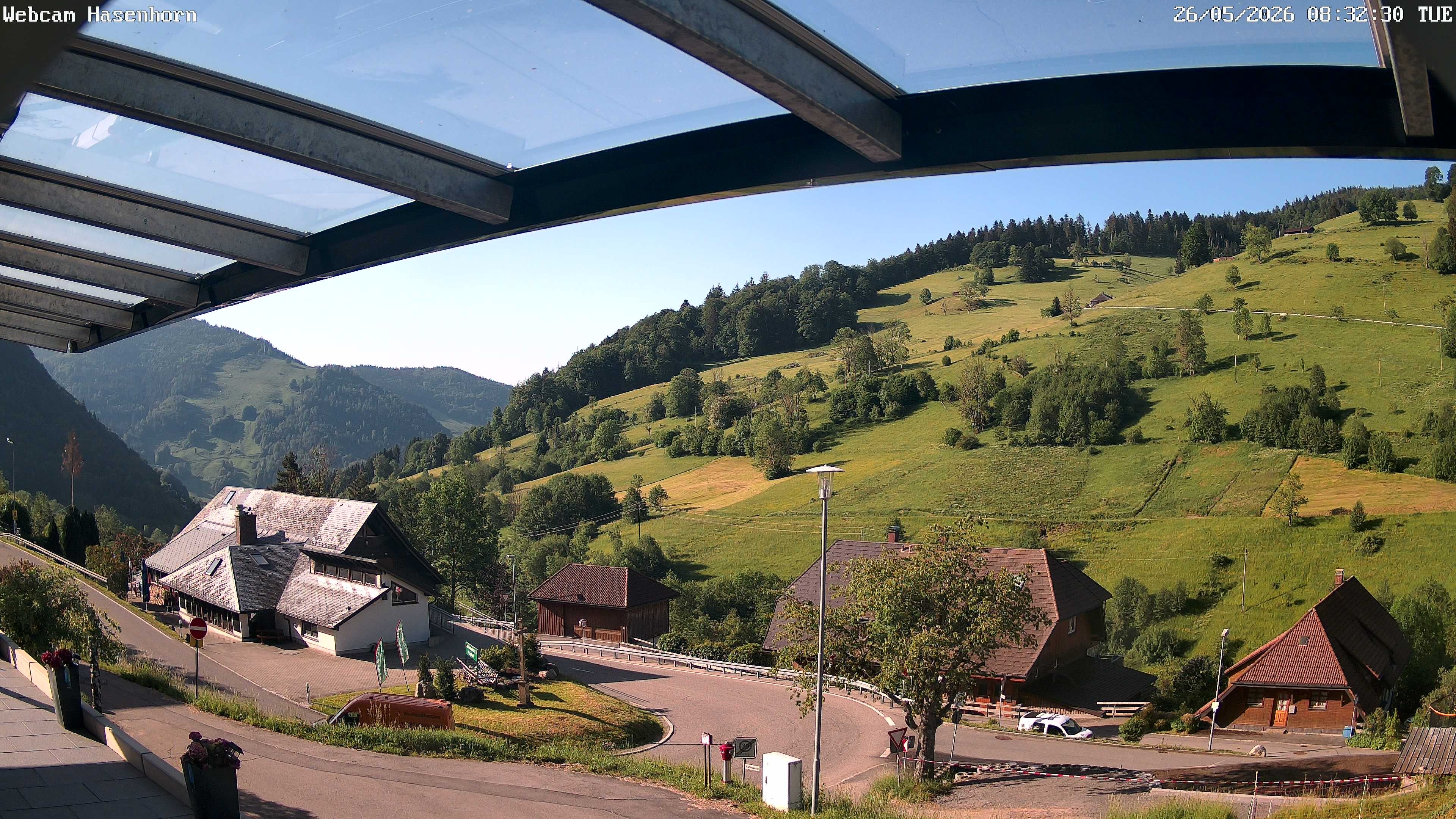 Archived image Webcam Hasenhorn mountain (Black Forest)