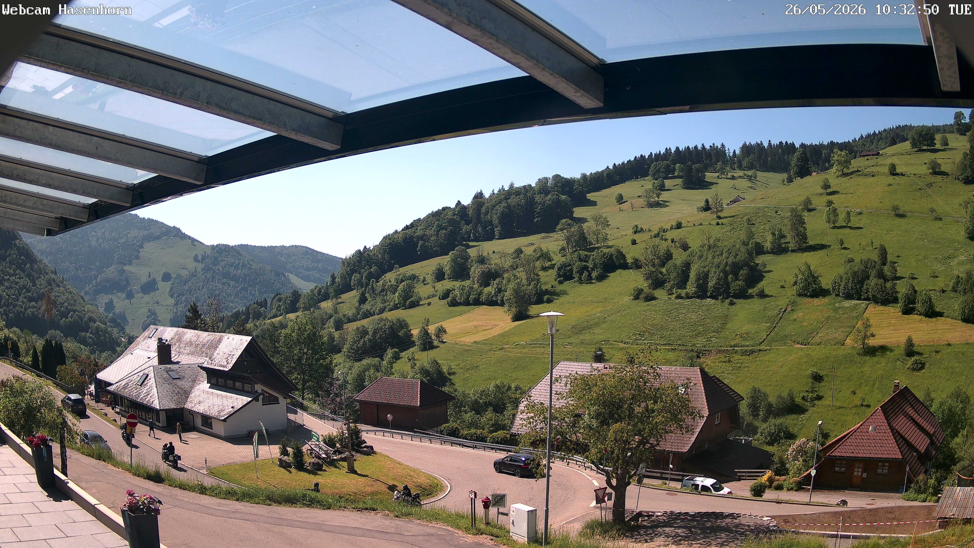 Archived image Webcam Hasenhorn mountain (Black Forest)