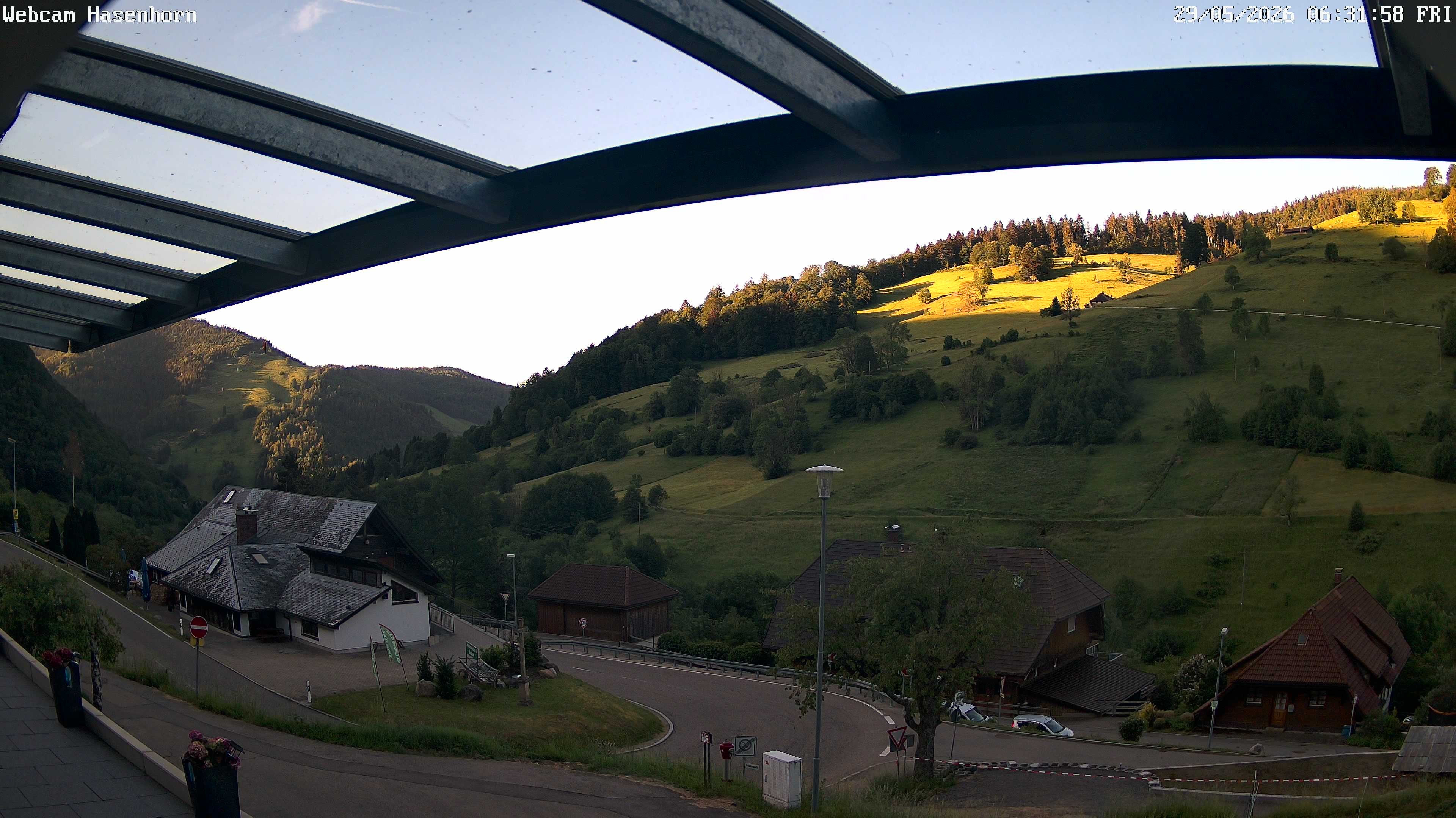 Archived image Webcam Hasenhorn mountain (Black Forest)