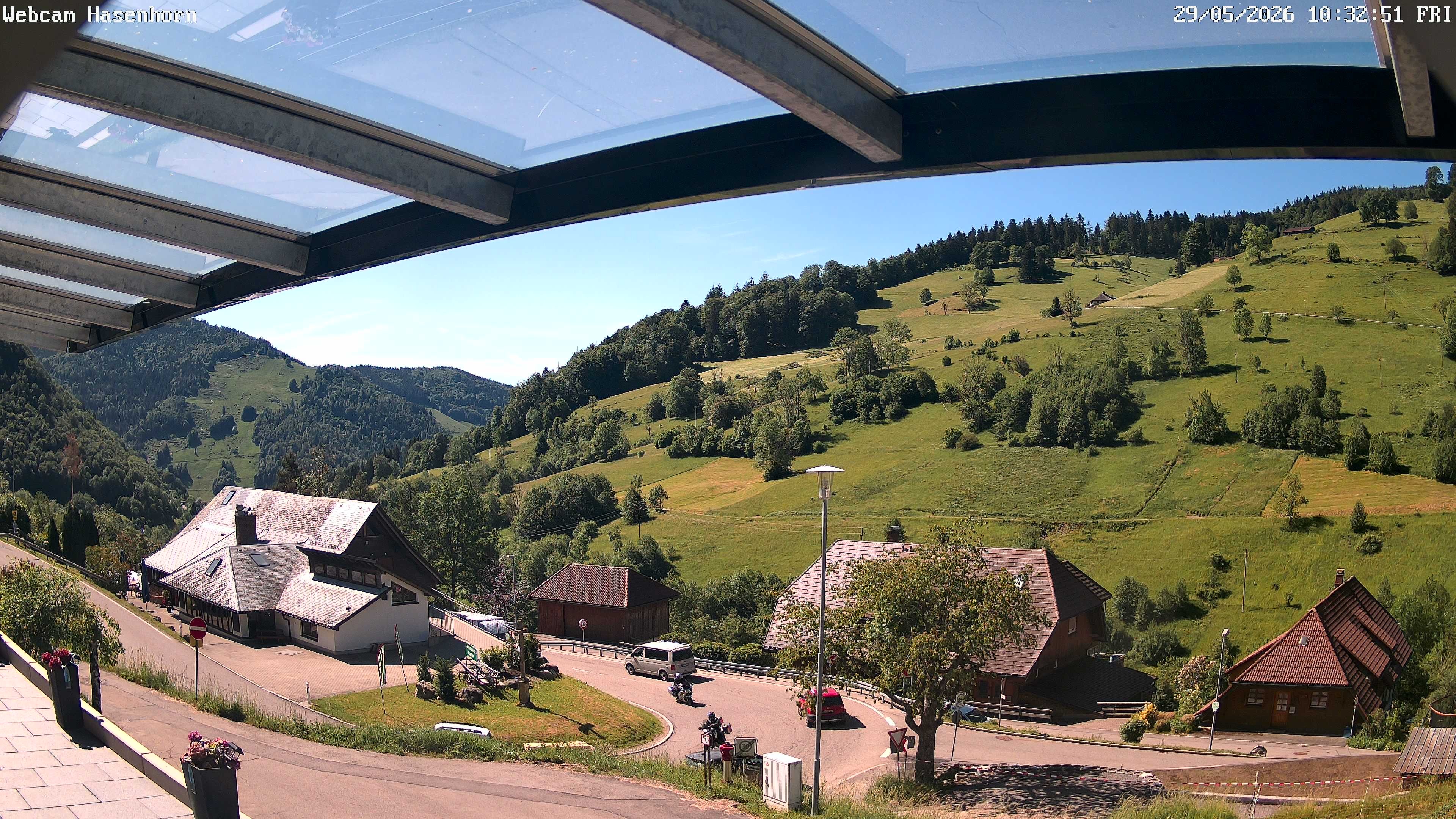 Archived image Webcam Hasenhorn mountain (Black Forest)