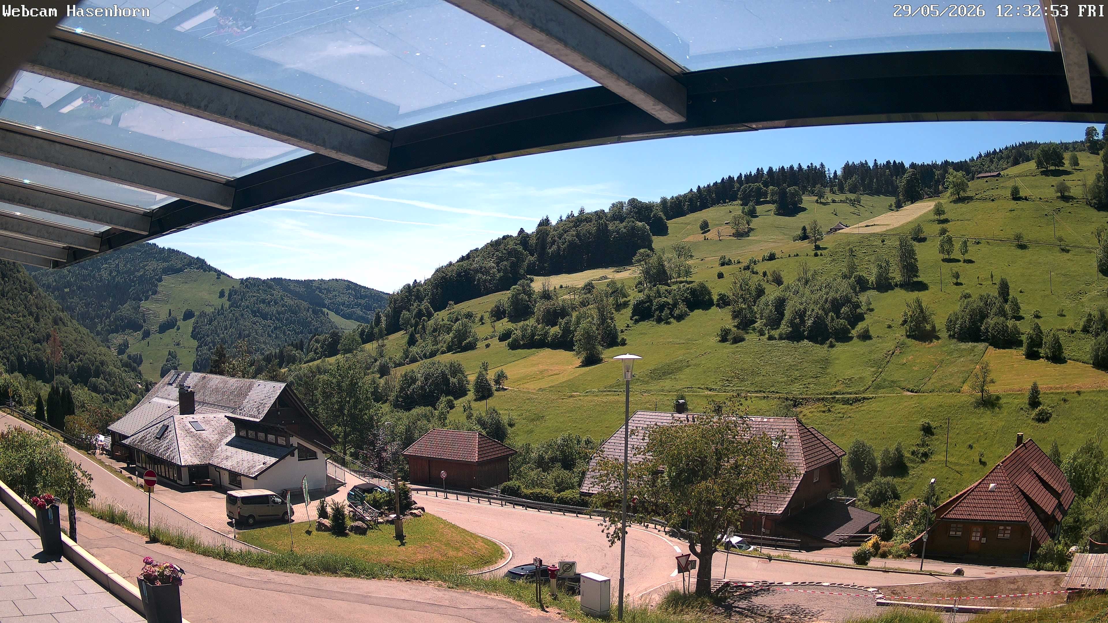 Archived image Webcam Hasenhorn mountain (Black Forest)