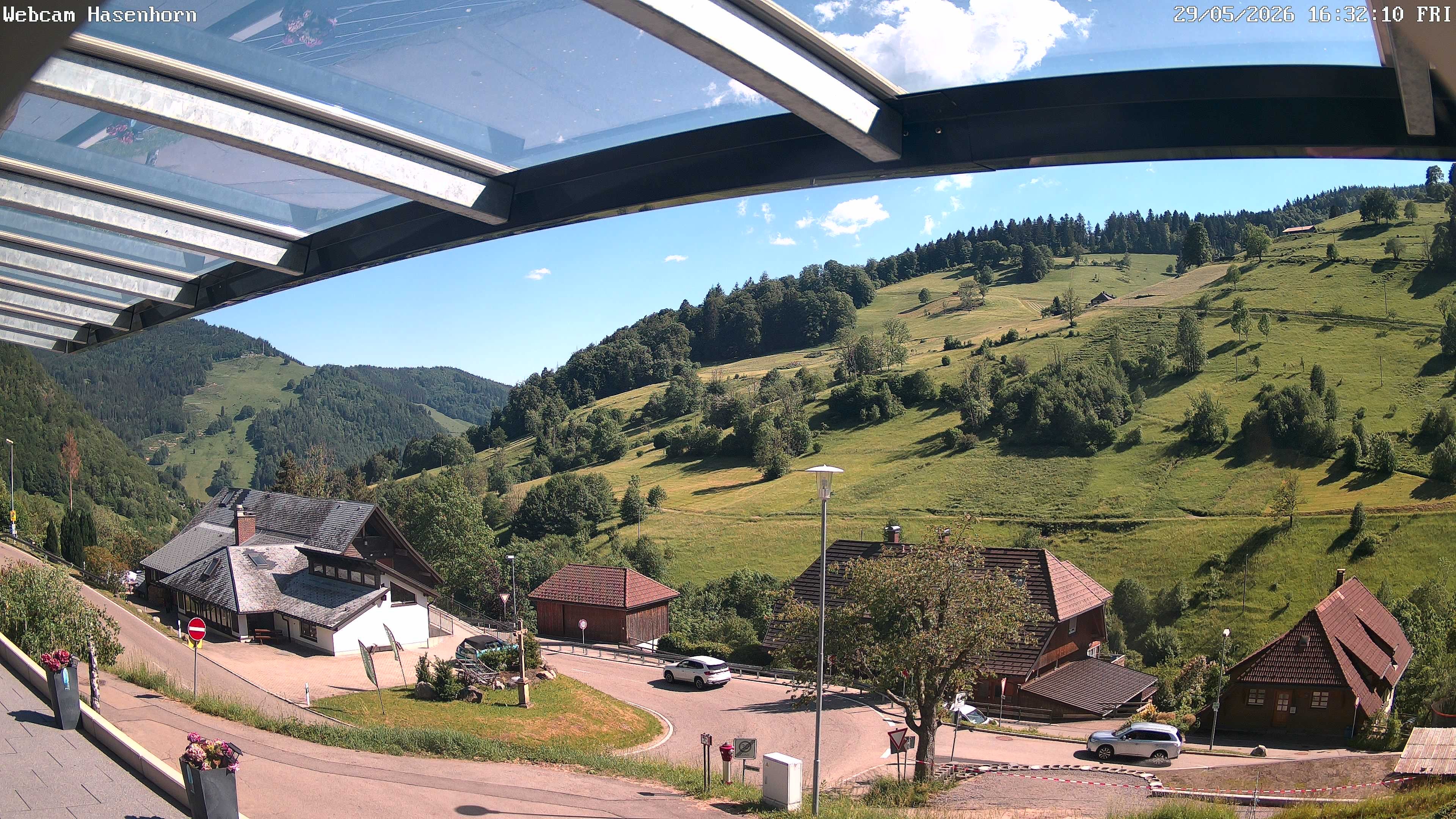 Archived image Webcam Hasenhorn mountain (Black Forest)