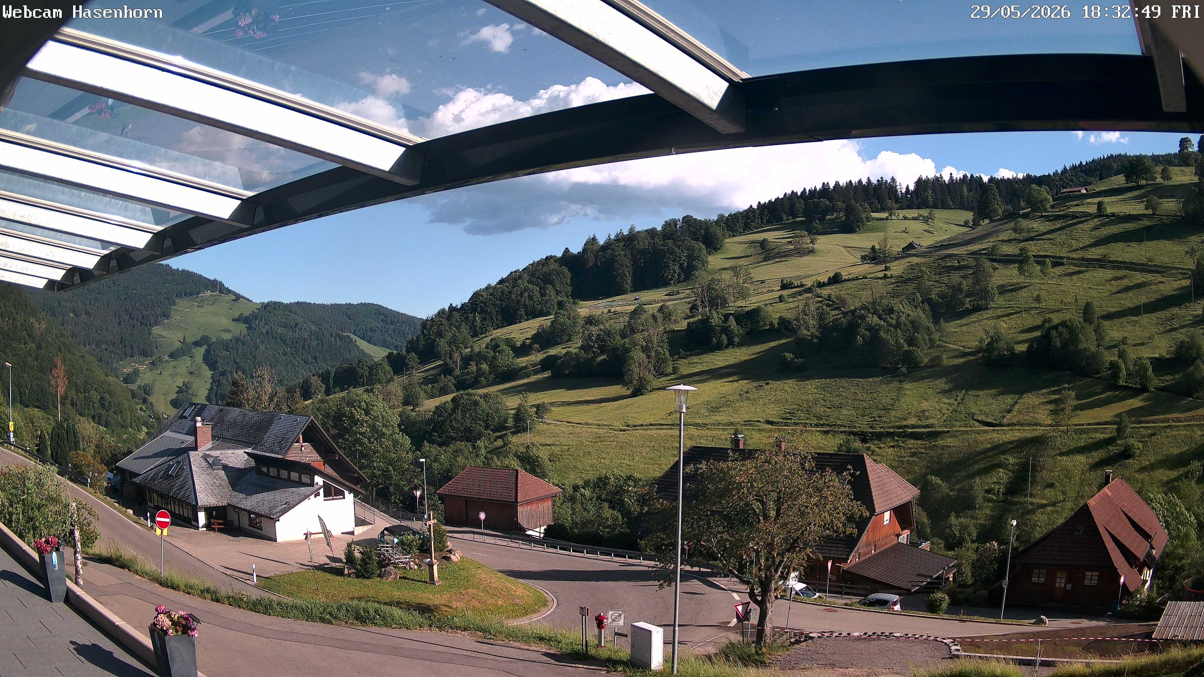 Archived image Webcam Hasenhorn mountain (Black Forest)