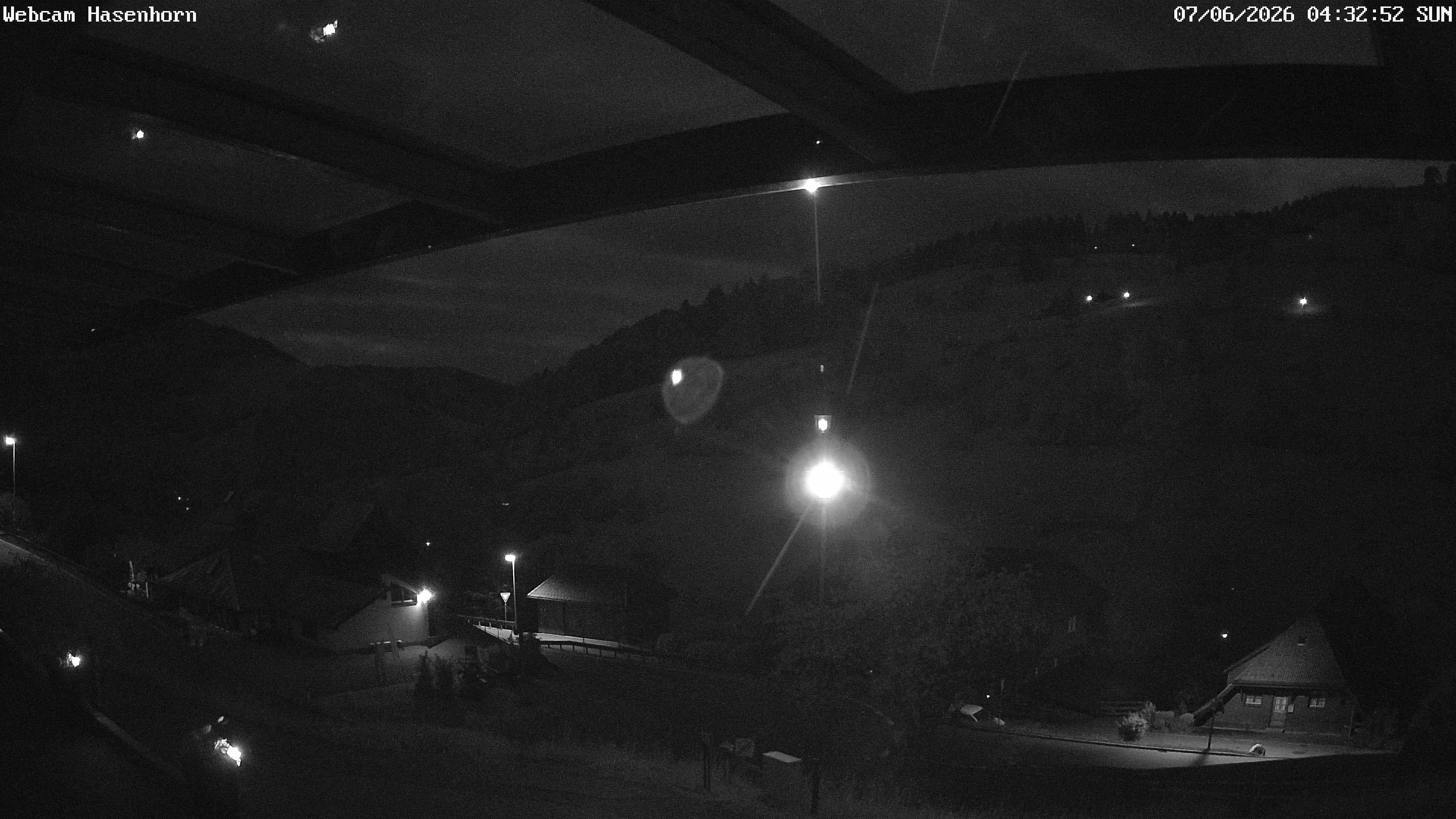 Archived image Webcam Hasenhorn mountain (Black Forest)