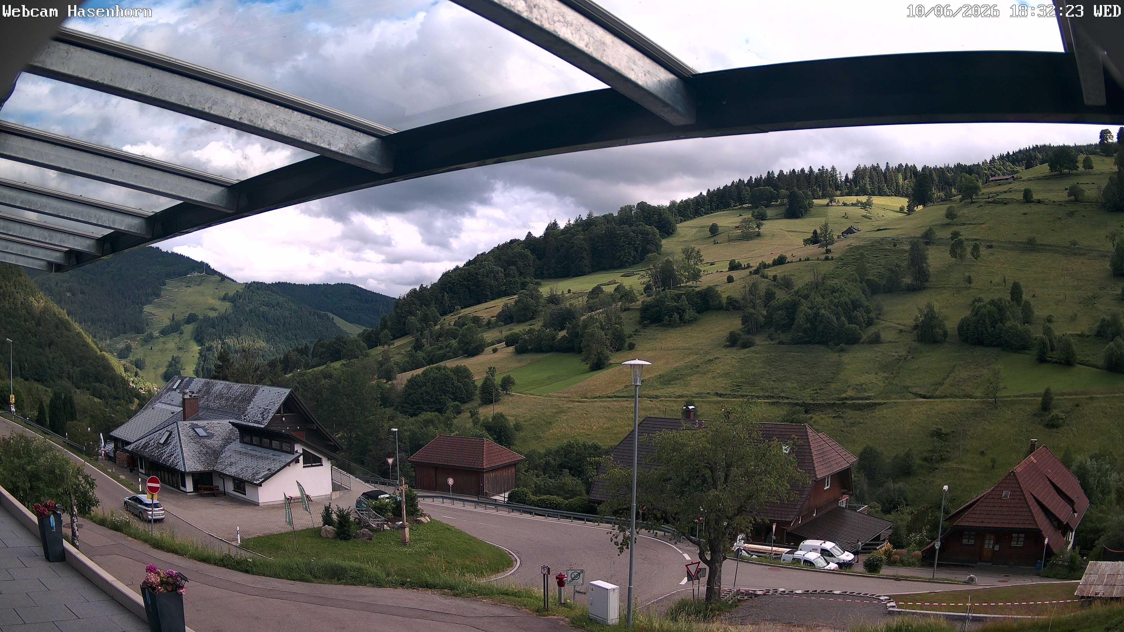 Archived image Webcam Hasenhorn mountain (Black Forest)