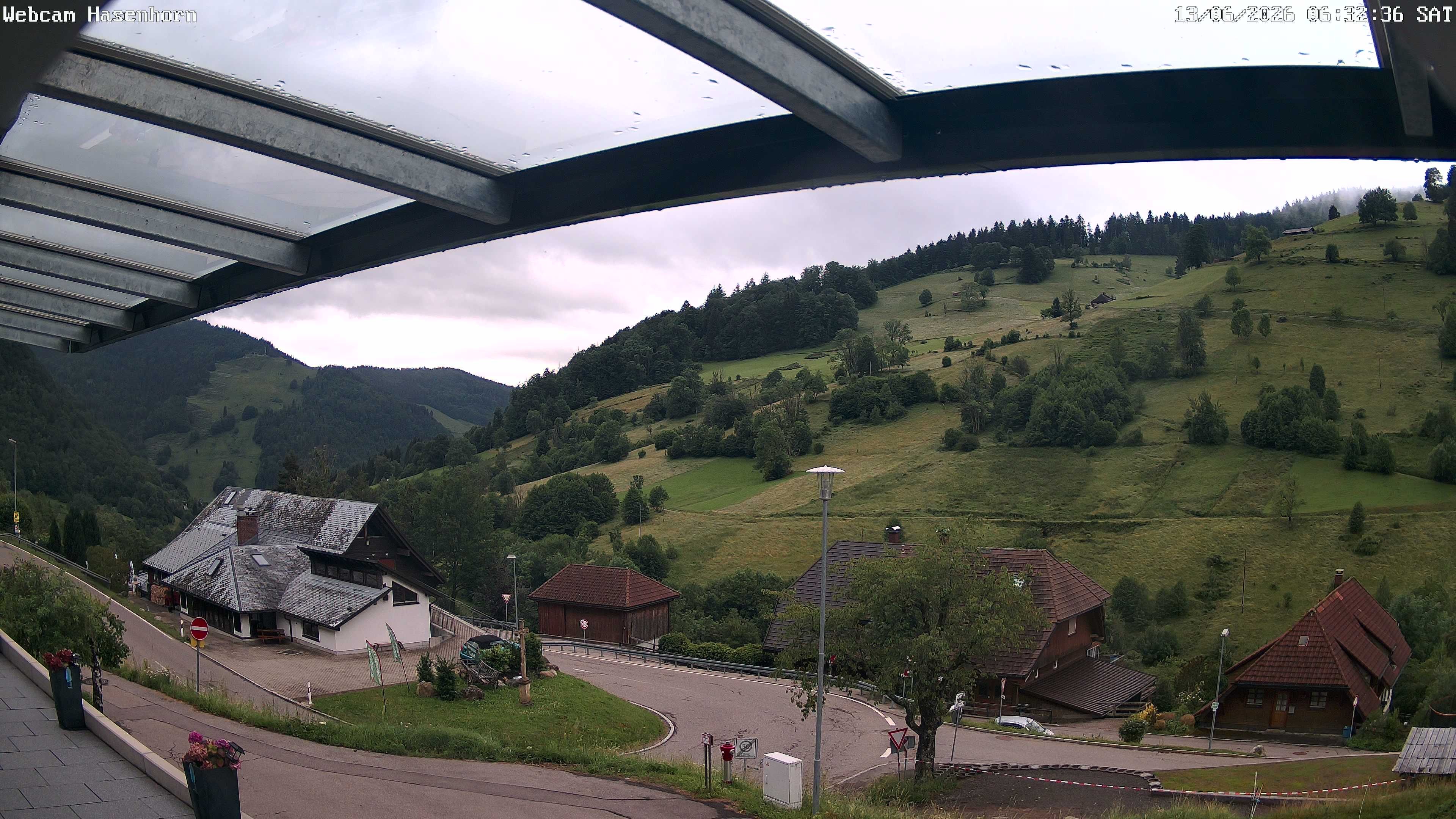 Archived image Webcam Hasenhorn mountain (Black Forest)