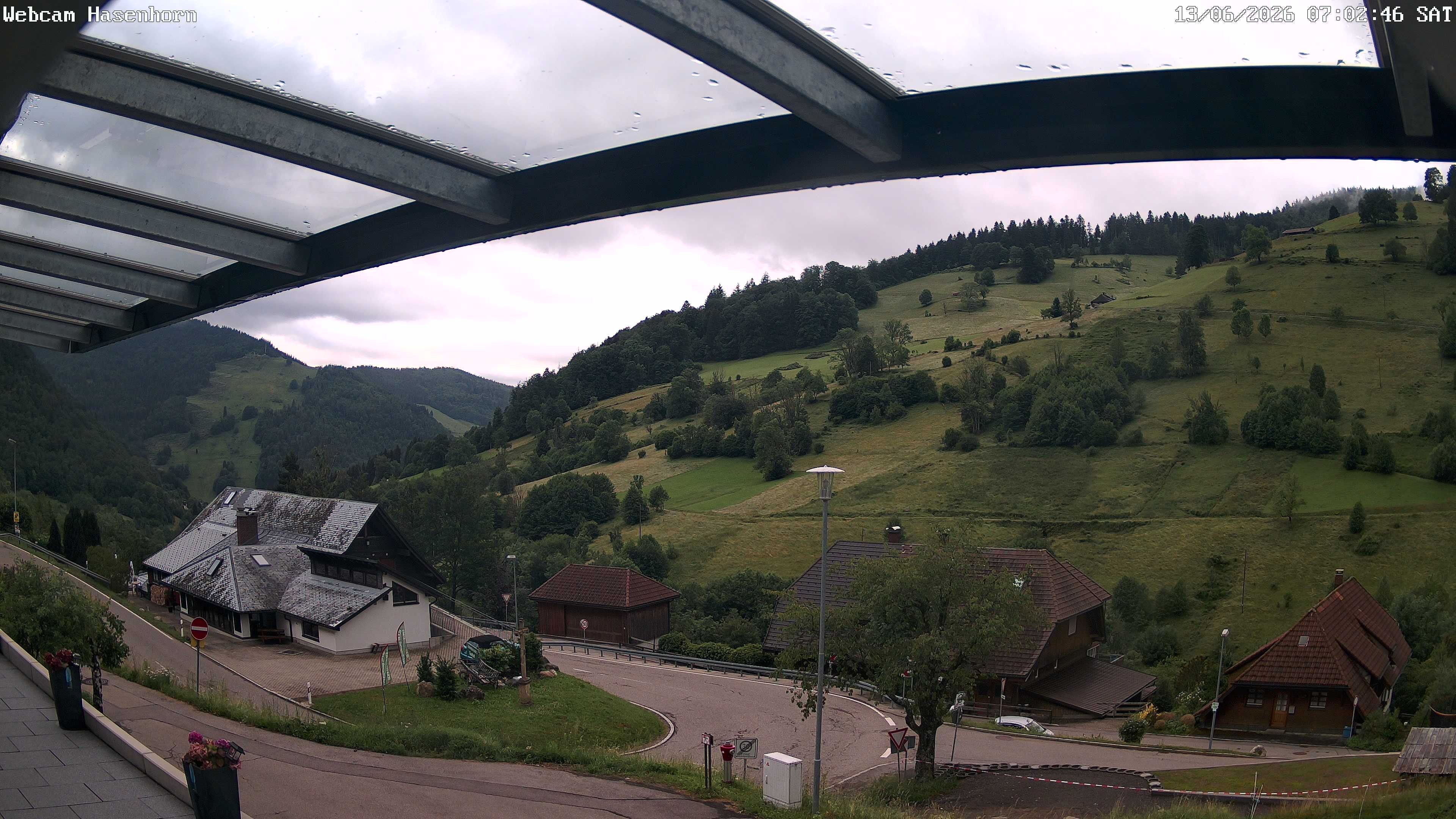Archived image Webcam Hasenhorn mountain (Black Forest)