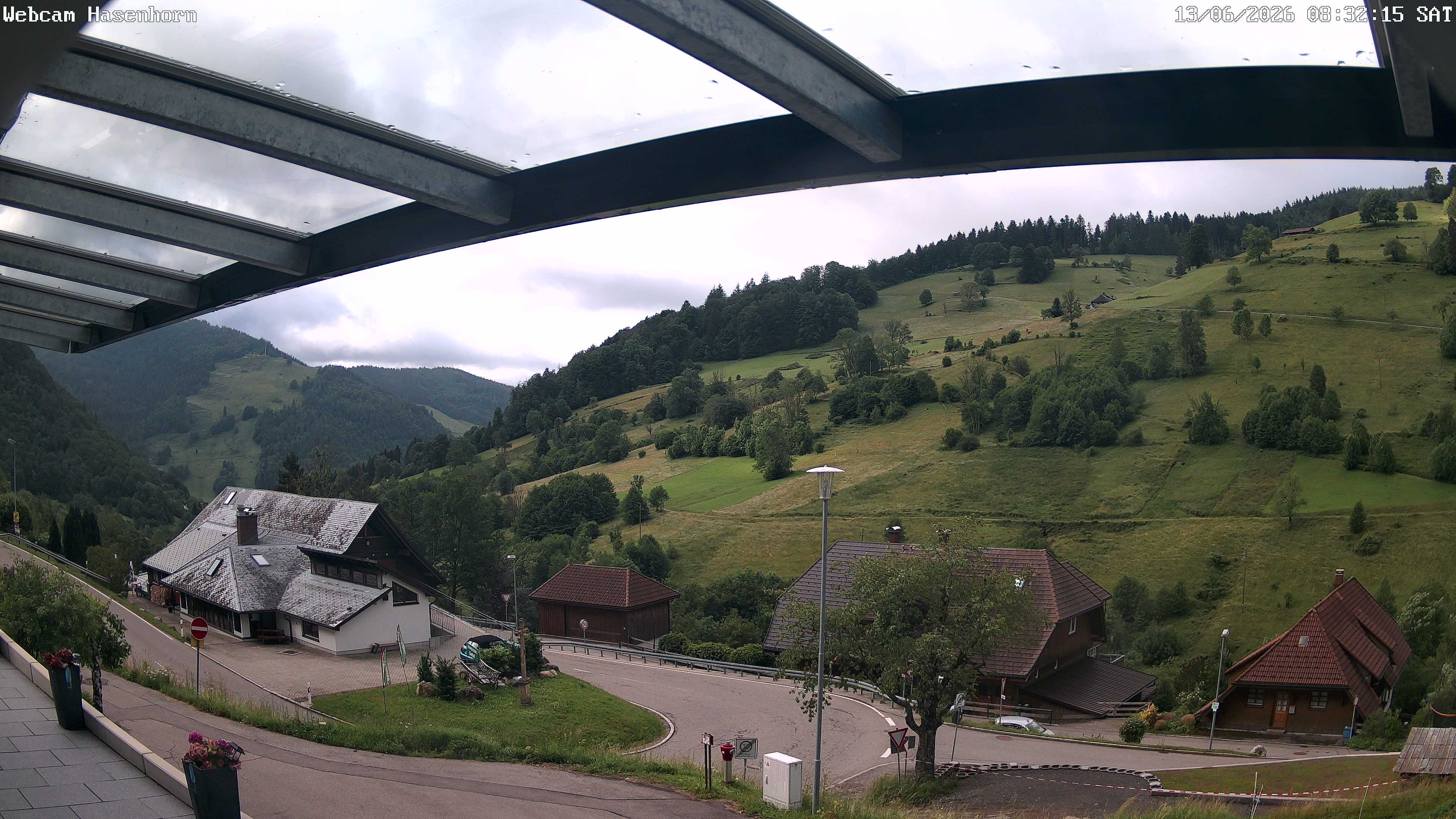 Archived image Webcam Hasenhorn mountain (Black Forest)