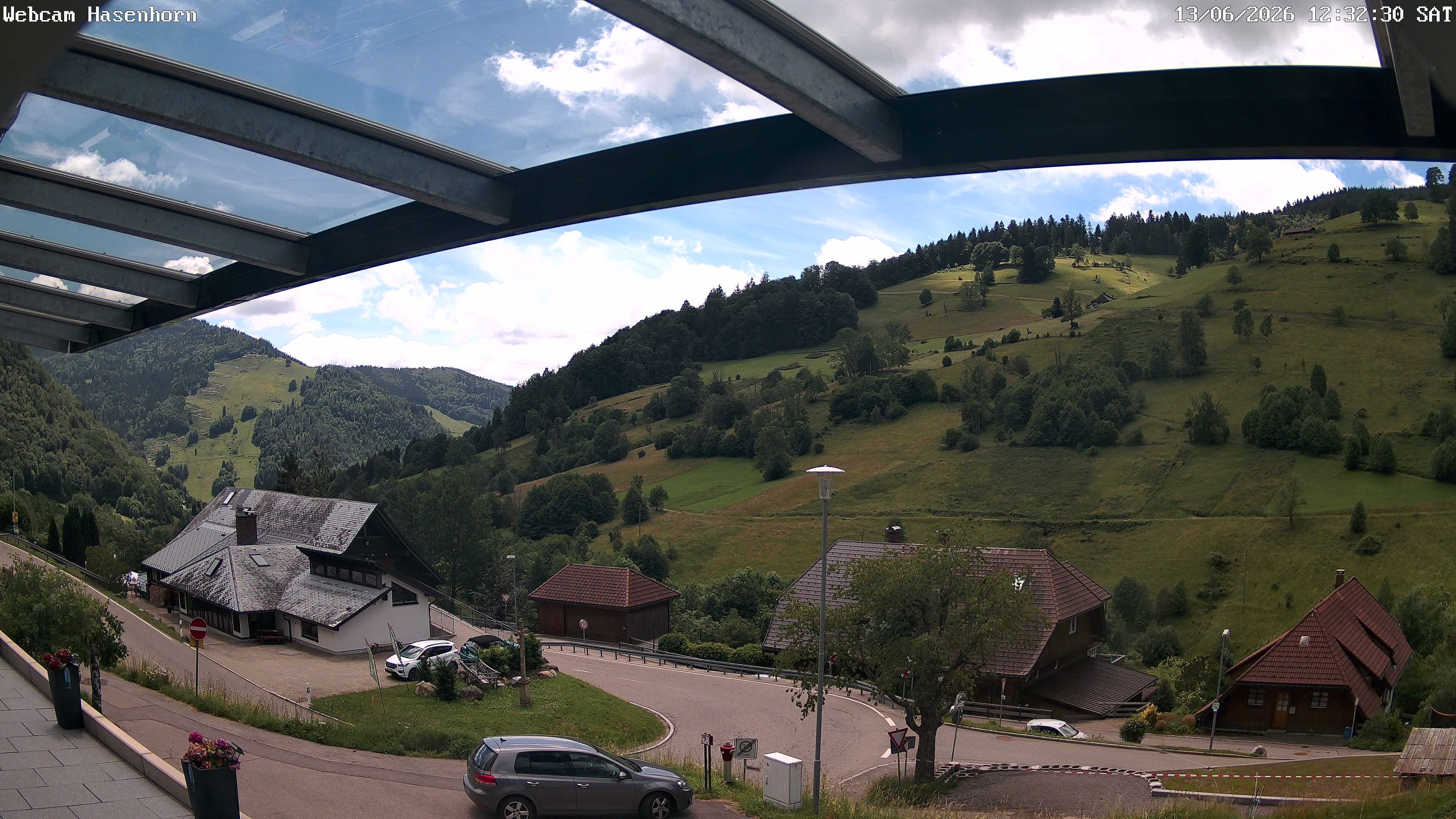Archived image Webcam Hasenhorn mountain (Black Forest)