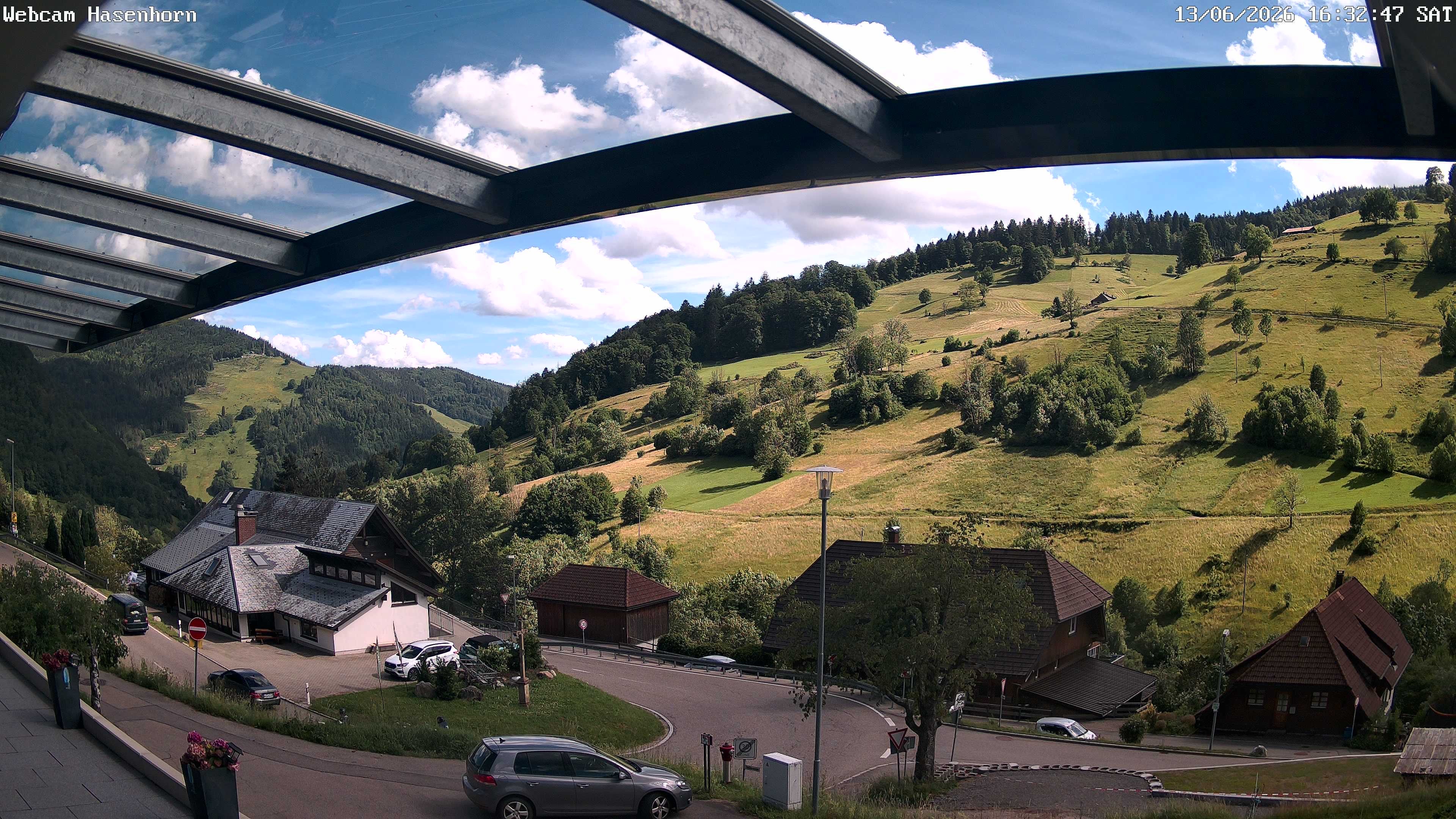 Archived image Webcam Hasenhorn mountain (Black Forest)