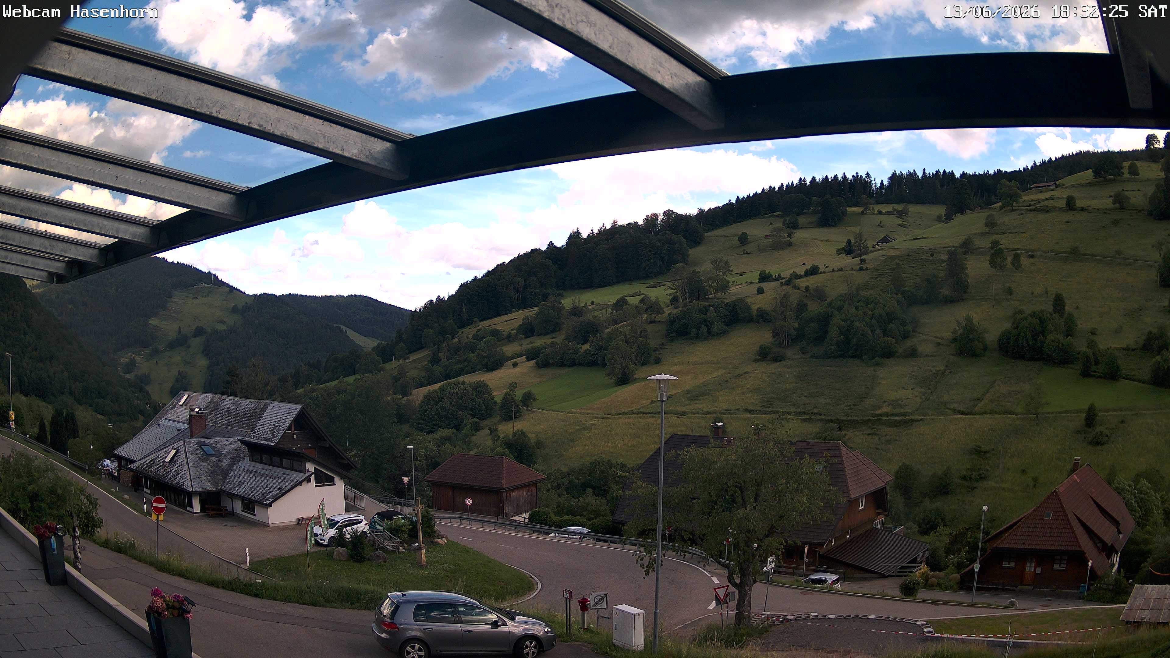 Archived image Webcam Hasenhorn mountain (Black Forest)