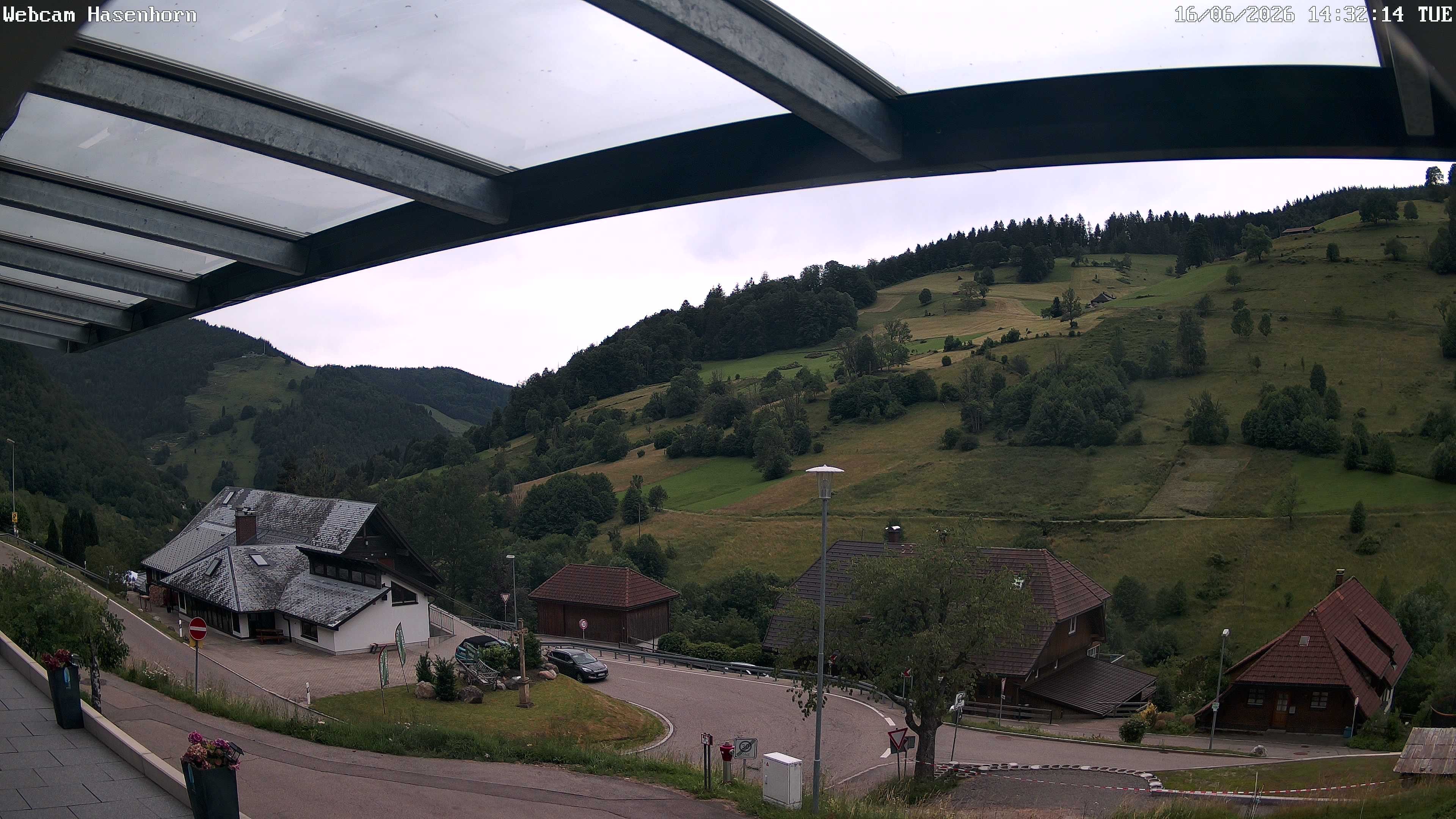 Archived image Webcam Hasenhorn mountain (Black Forest)