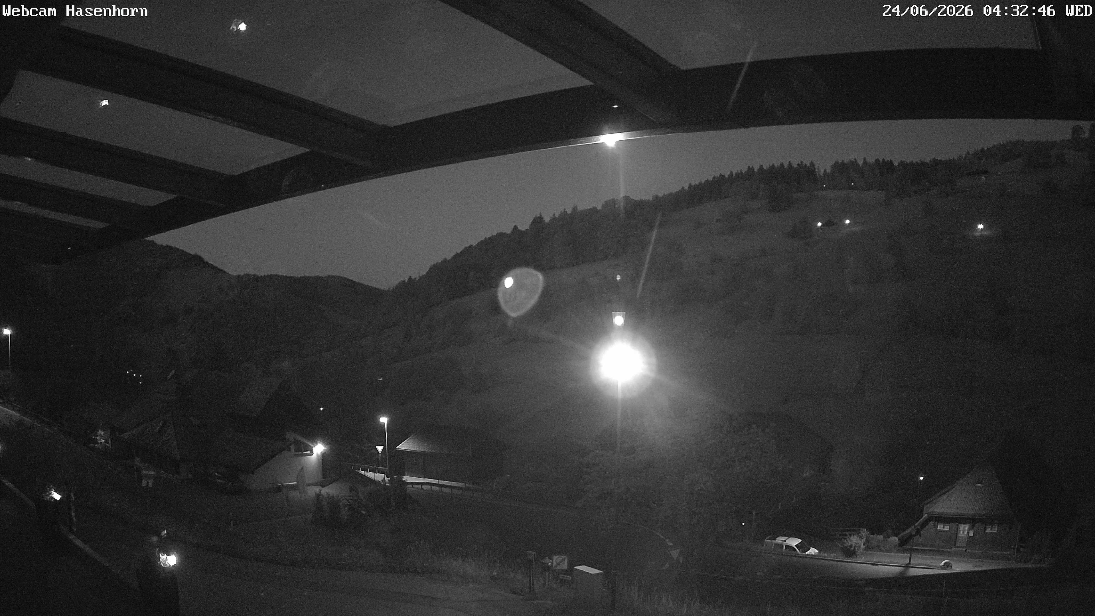 Archived image Webcam Hasenhorn mountain (Black Forest)