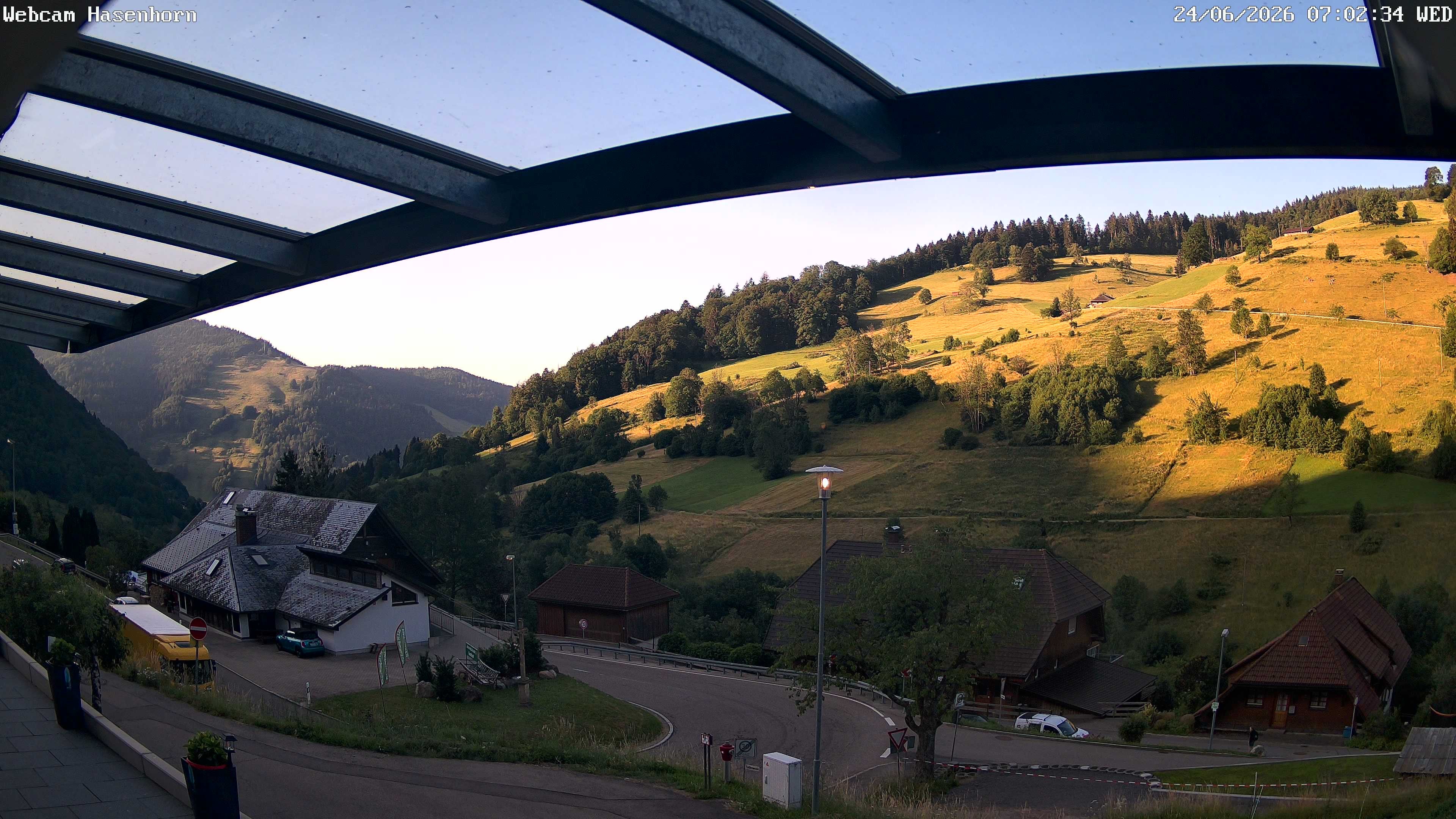Archived image Webcam Hasenhorn mountain (Black Forest)