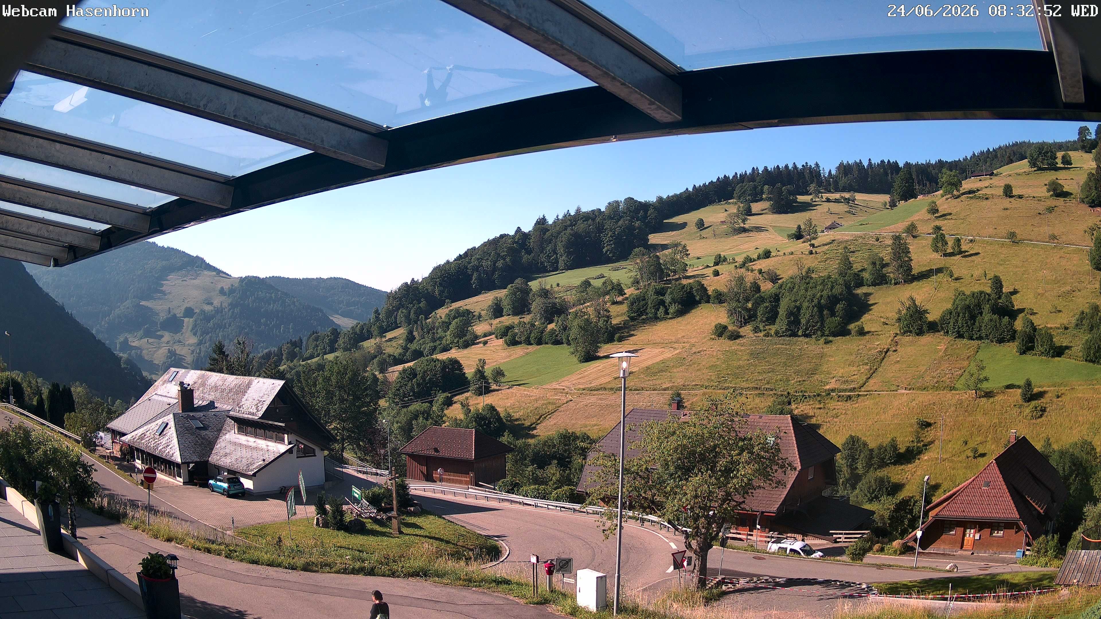 Archived image Webcam Hasenhorn mountain (Black Forest)