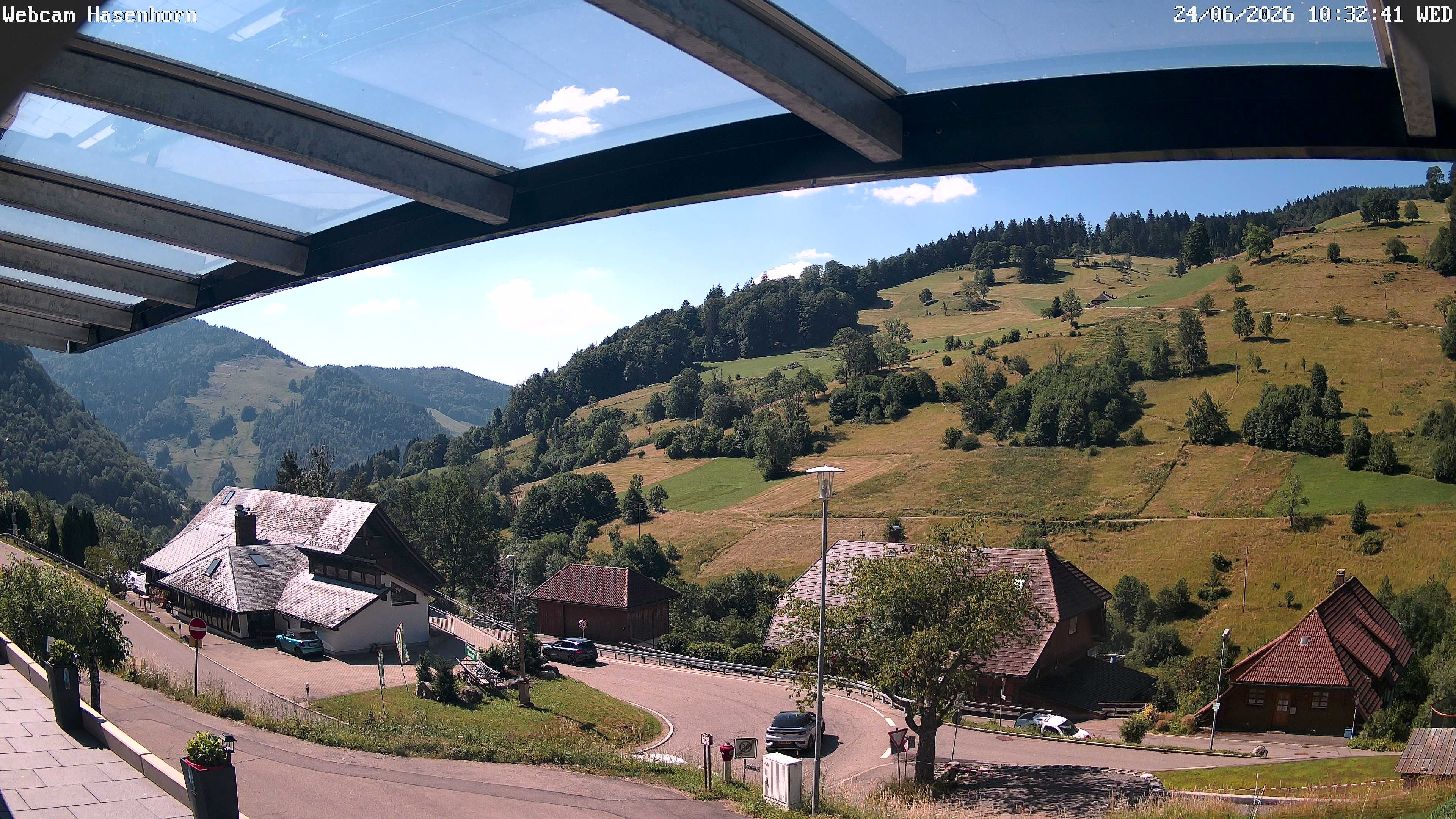 Archived image Webcam Hasenhorn mountain (Black Forest)