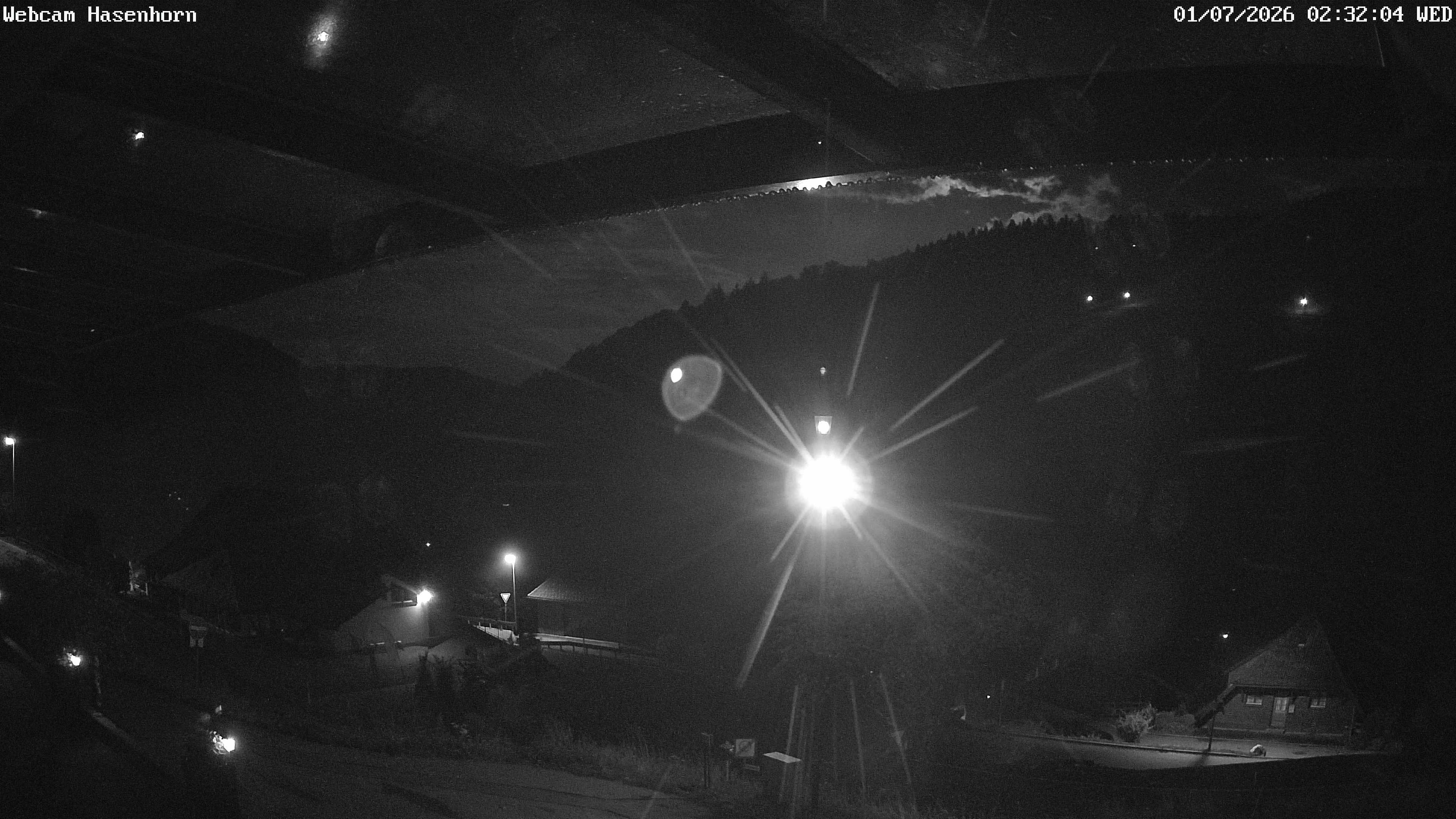 Archived image Webcam Hasenhorn mountain (Black Forest)