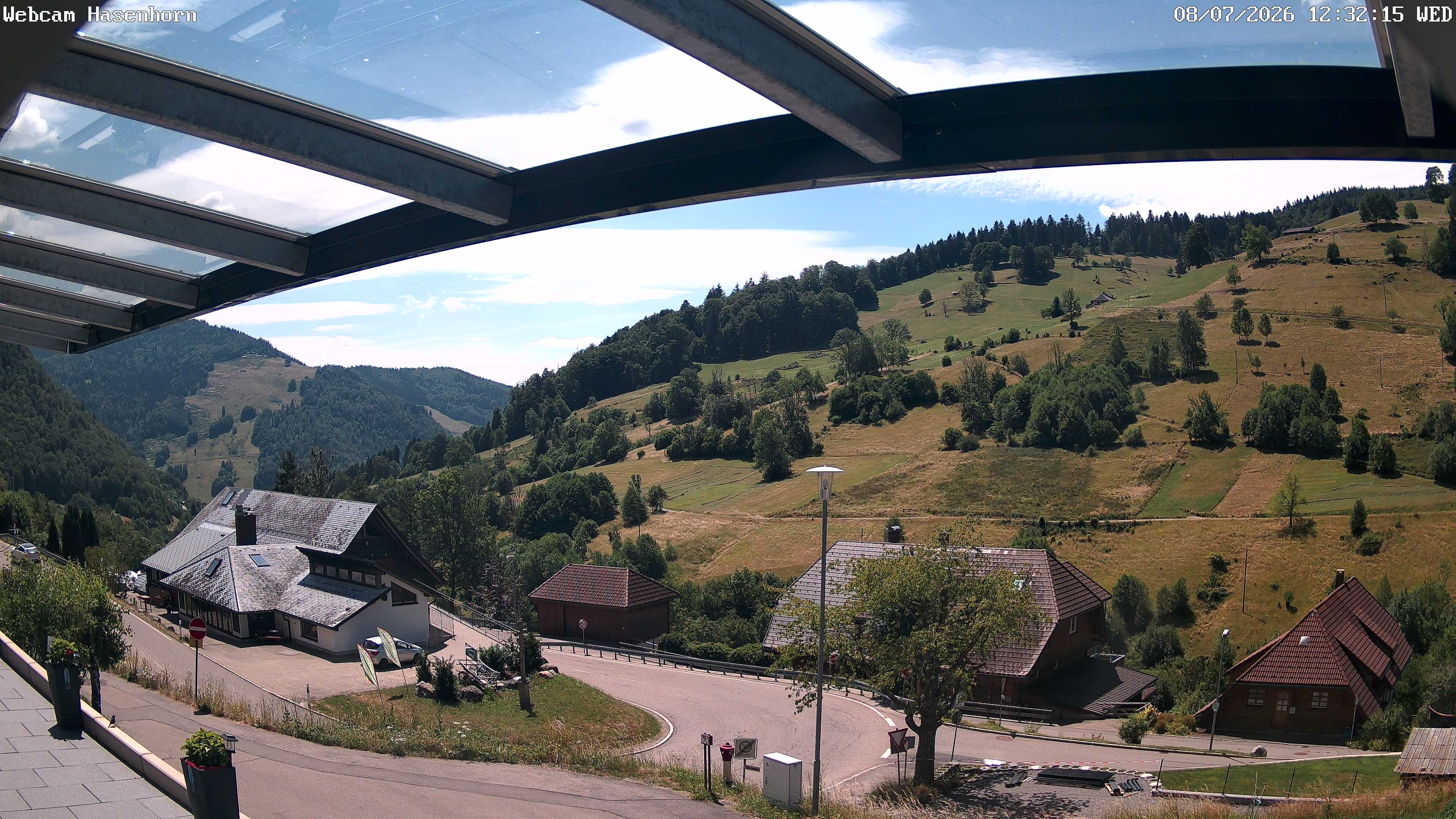 Archived image Webcam Hasenhorn mountain (Black Forest)