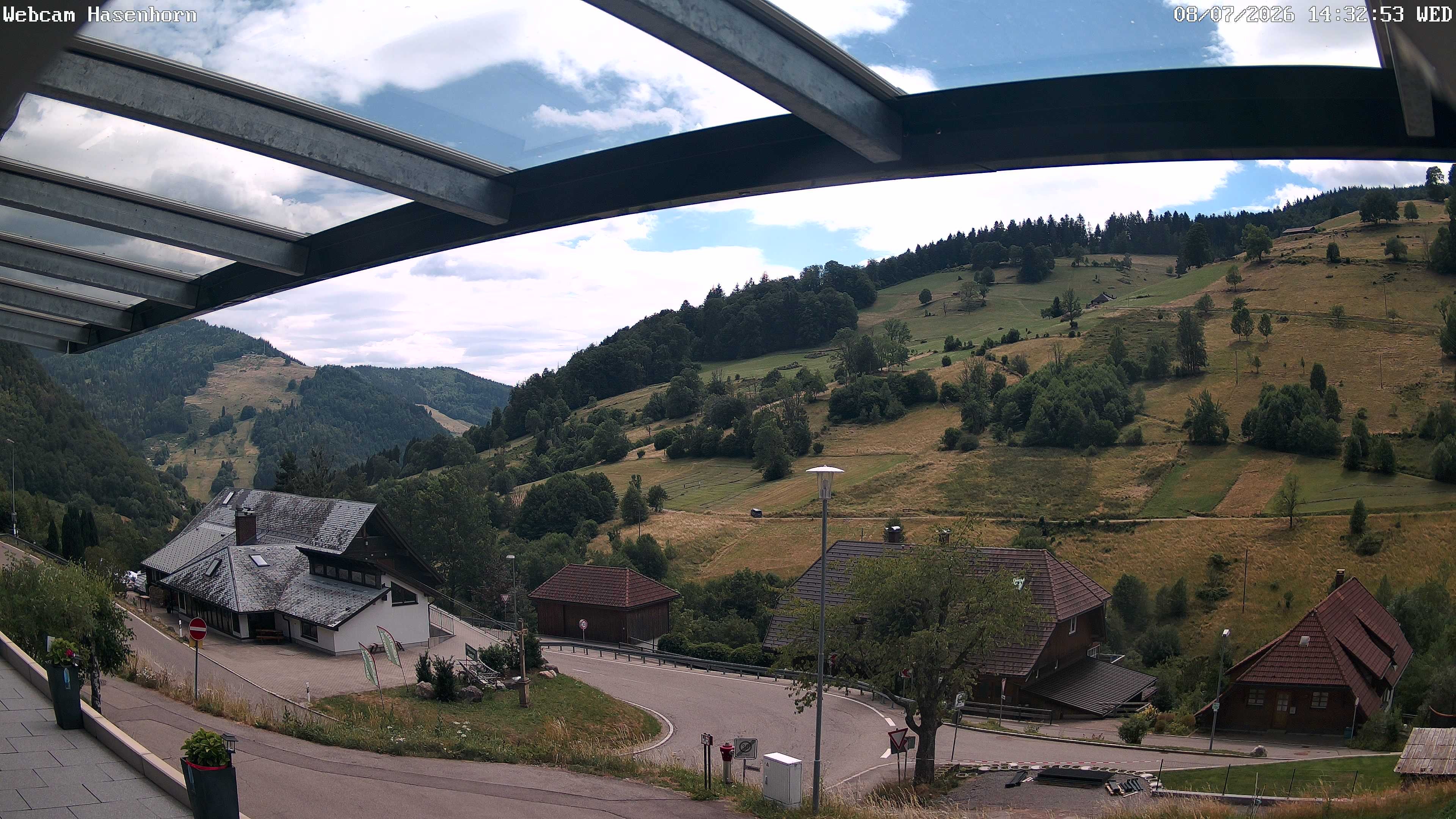 Archived image Webcam Hasenhorn mountain (Black Forest)