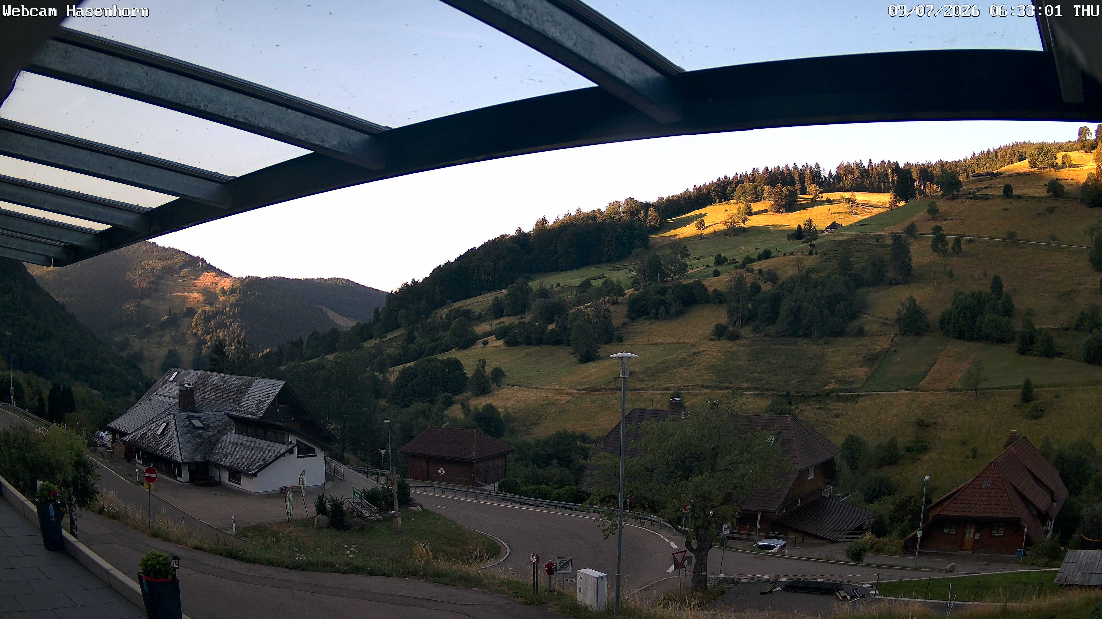 Archived image Webcam Hasenhorn mountain (Black Forest)
