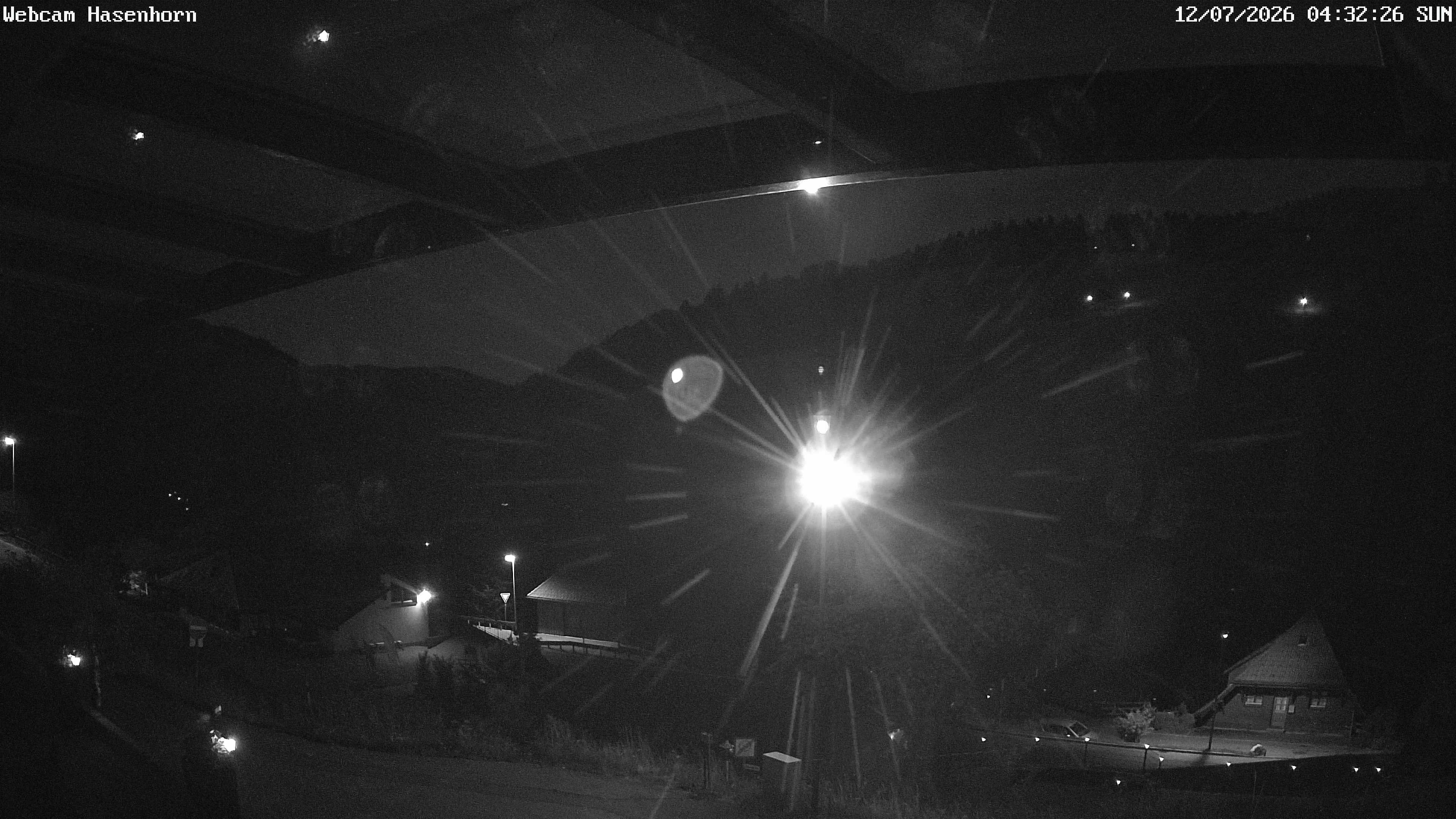 Archived image Webcam Hasenhorn mountain (Black Forest)