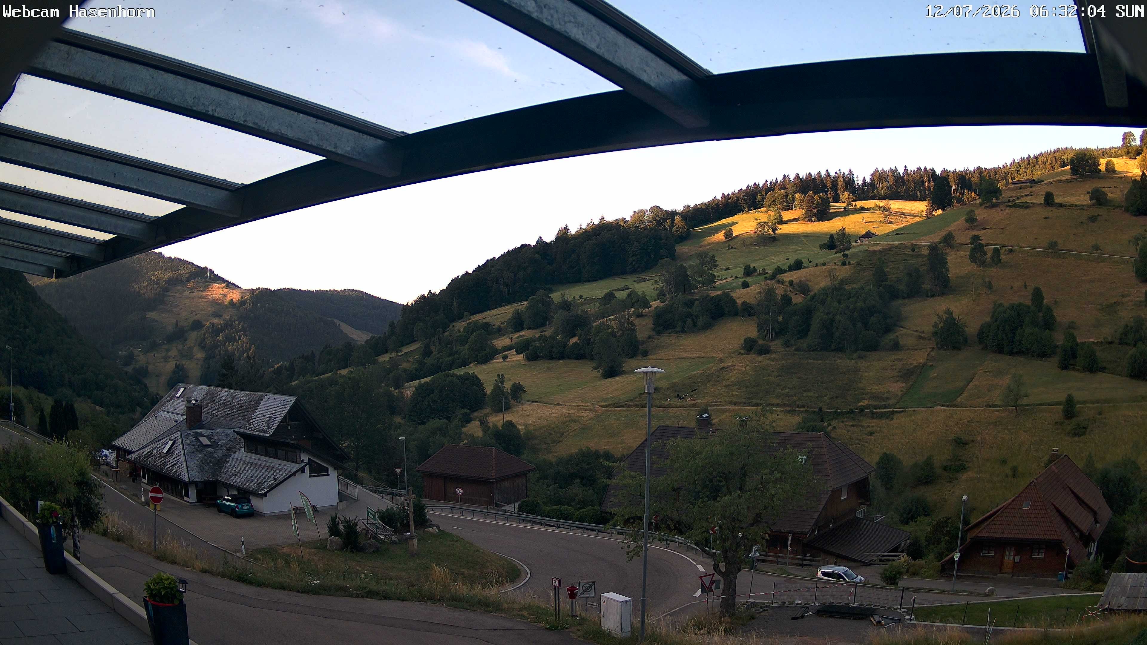 Archived image Webcam Hasenhorn mountain (Black Forest)