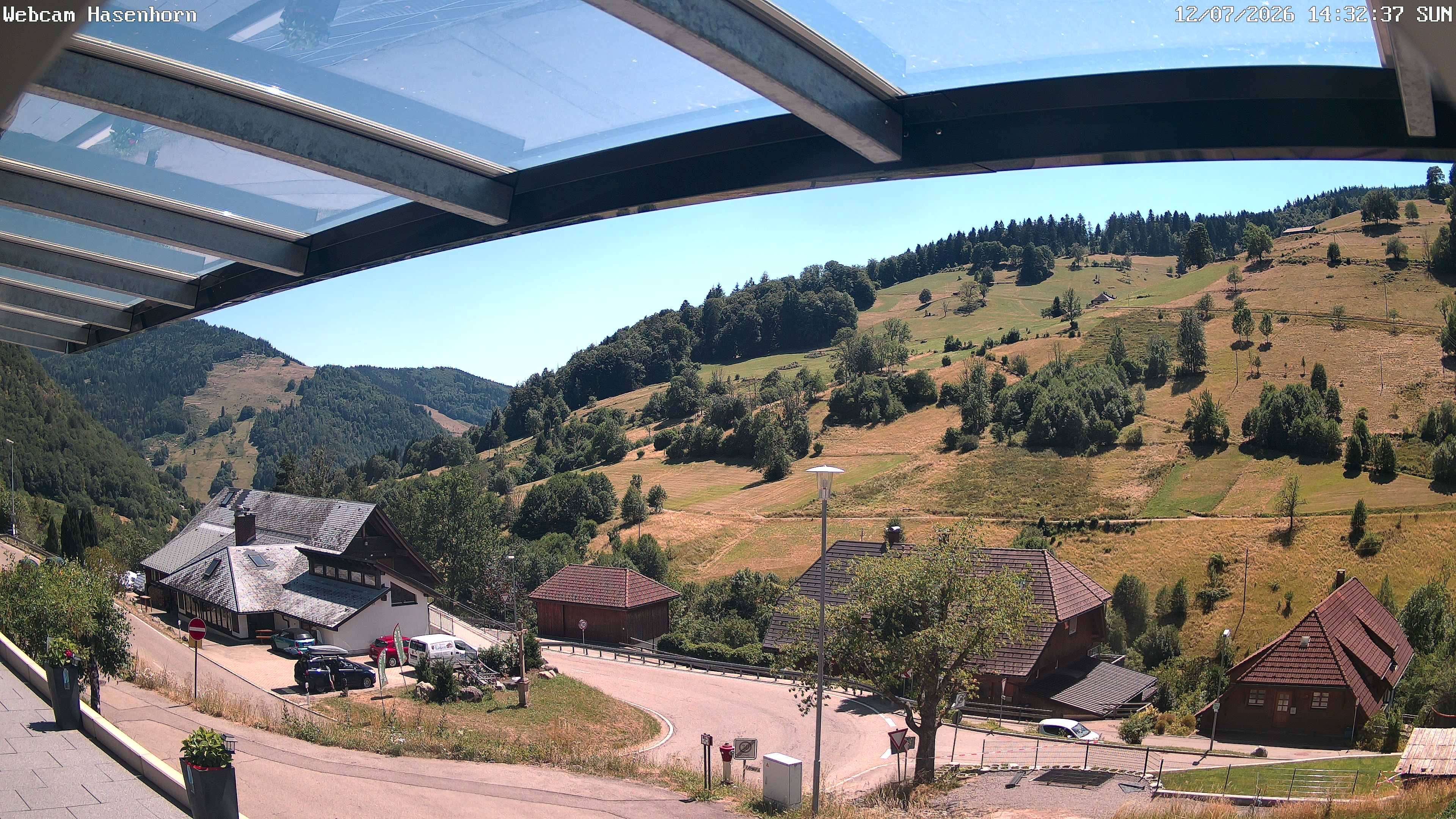 Archived image Webcam Hasenhorn mountain (Black Forest)